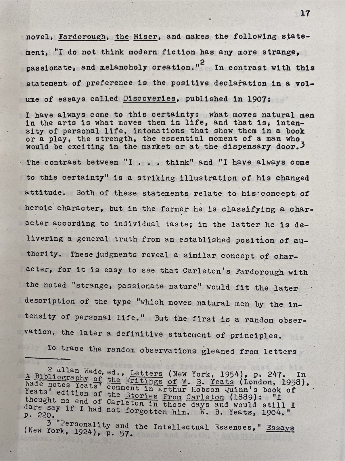 The Heroic Type In The Irish Legendary Dramas by J Byars 1963 Facsimile Thesis