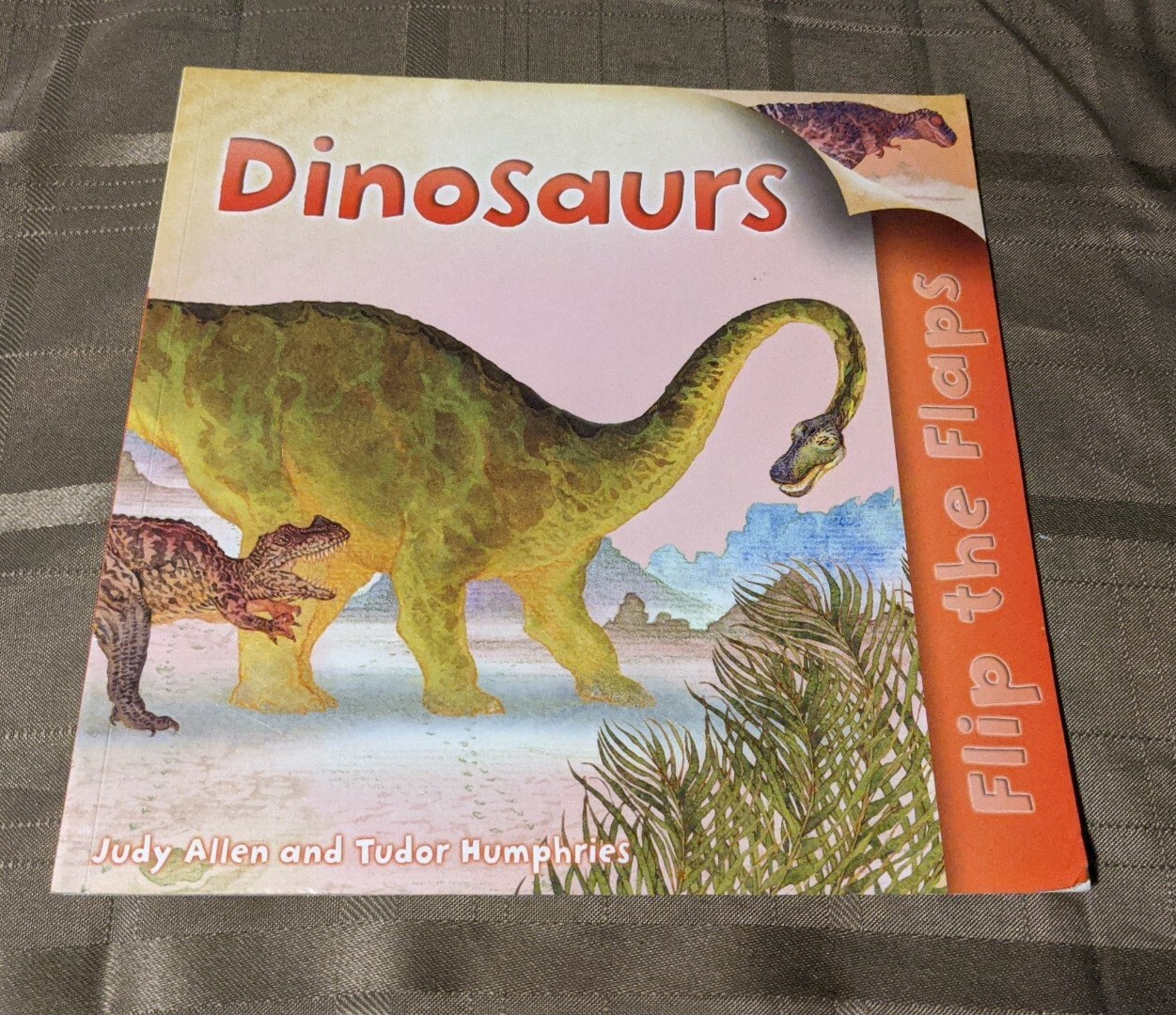 Flip the Flaps Series: Dinosaurs by Judy Allen (2008, Paperback)