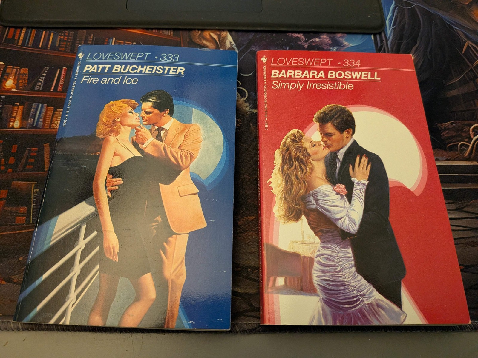 Vintage LOVESWEPT #333-334 LOT Romance MMP VERY GOOD See Pics