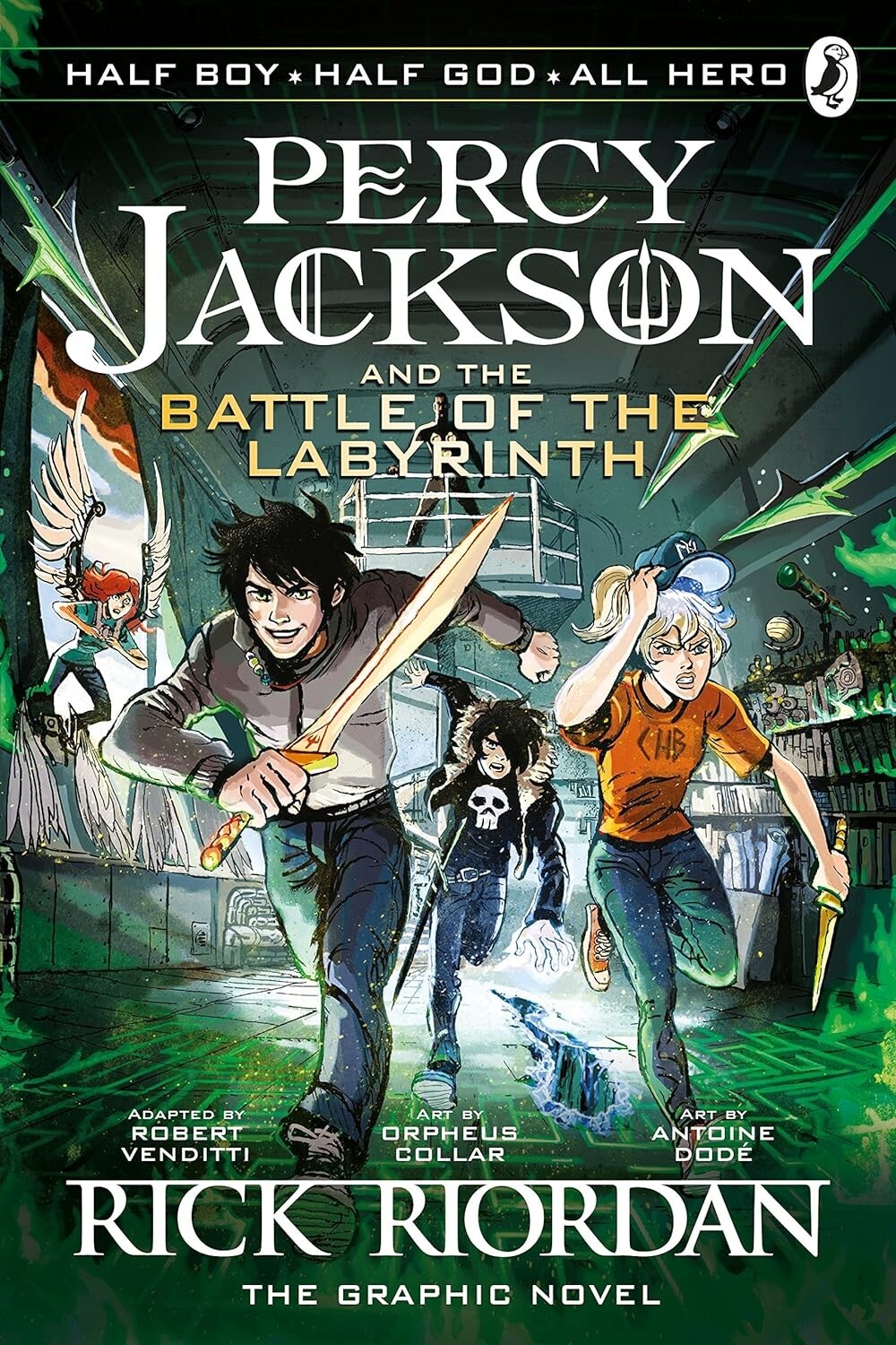 PERCY JACKSON and the Battle of the Labyrinth by Rick Riordan (paperback) – NEW