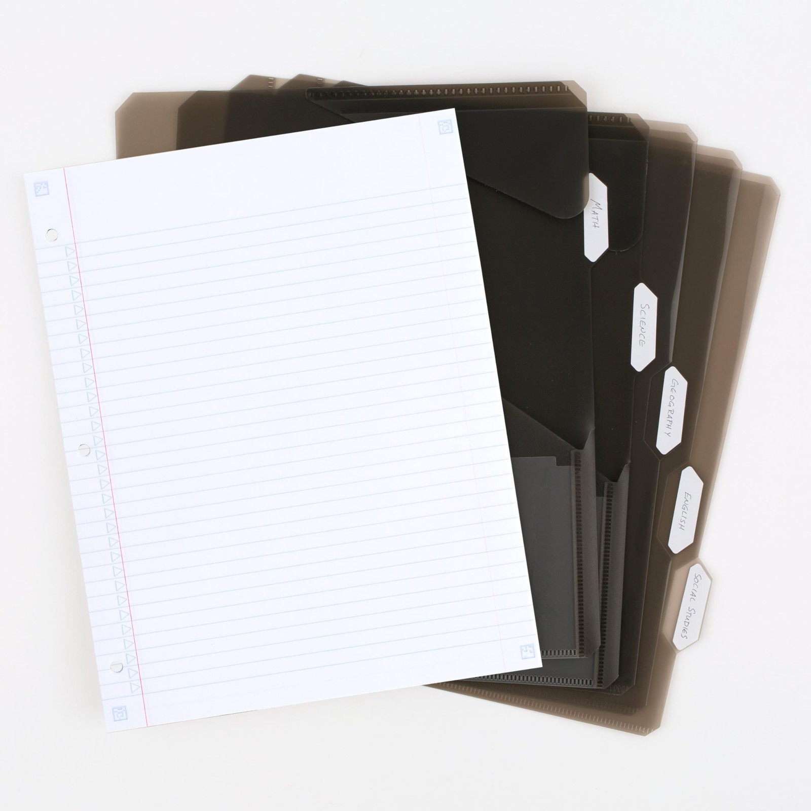 Flex Refillable Notebook + Study App, College Ruled and 1 Inch TechLock Ring …