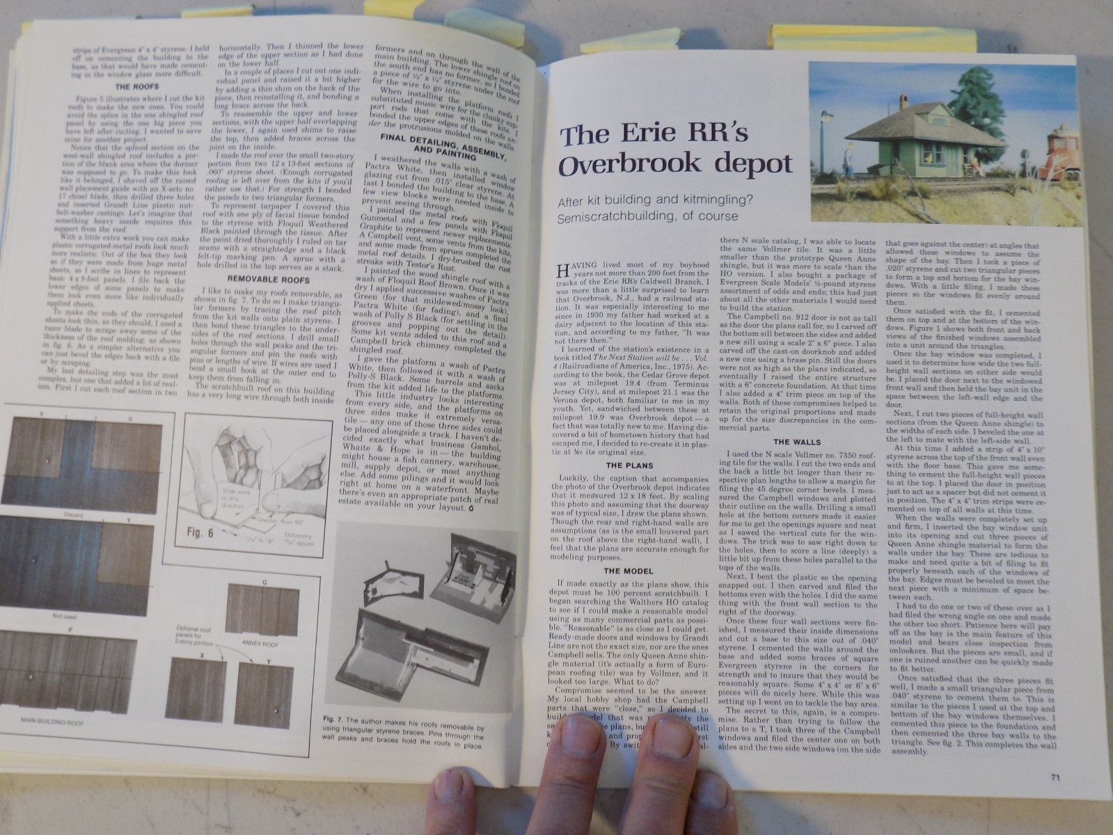 Model Railroader Kitbashing HO Model RR Struct’s Art Curren 1988 76pgs (060621)