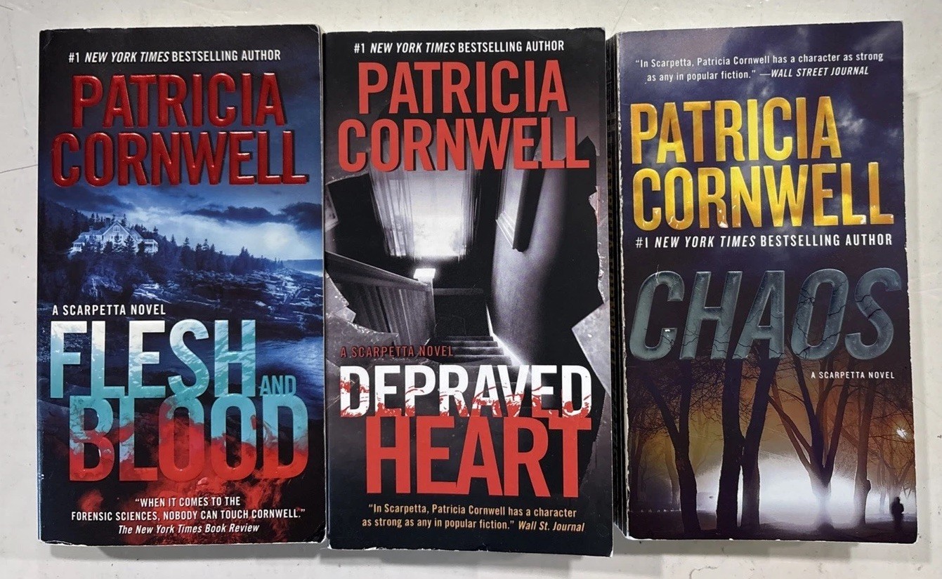 Complete Series Set KAY SCARPETTA Books 1-28 By Patricia Cornwell Lot Prime TV