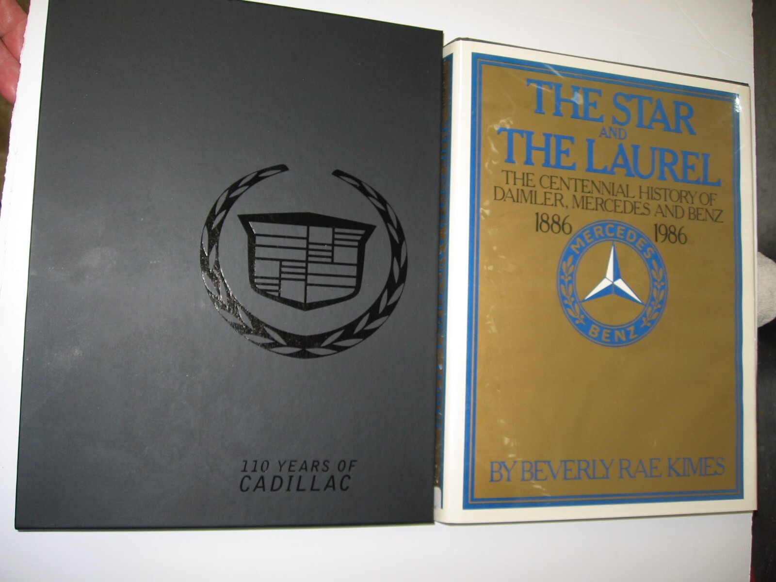 2012 Cadillac First Ed. with slip case + 1986 Centennial Mercedes-Benz Daimler