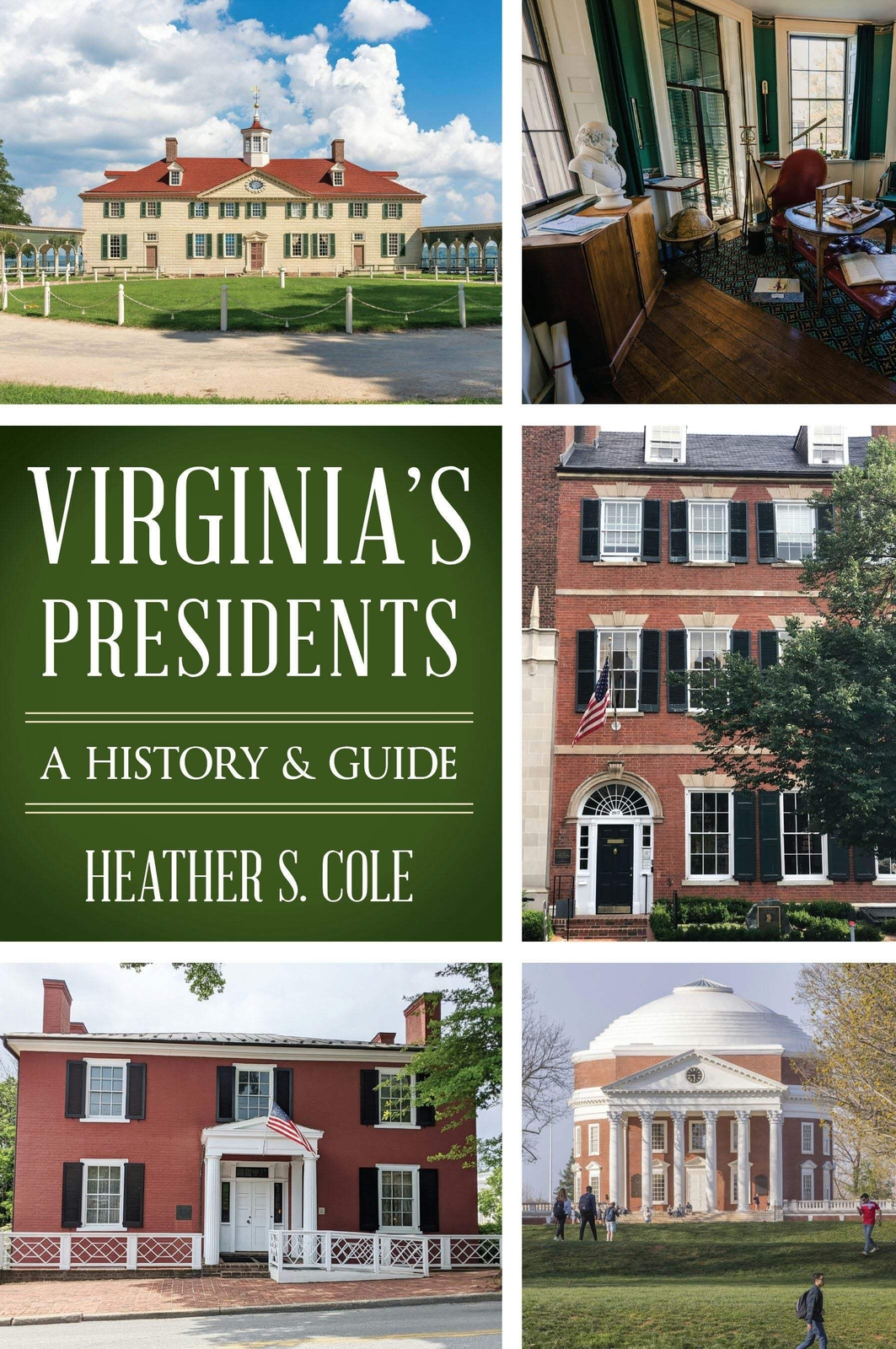 NEW The History Press Virginia’s Presidents, VA 9781467152686 History & Guide Tr