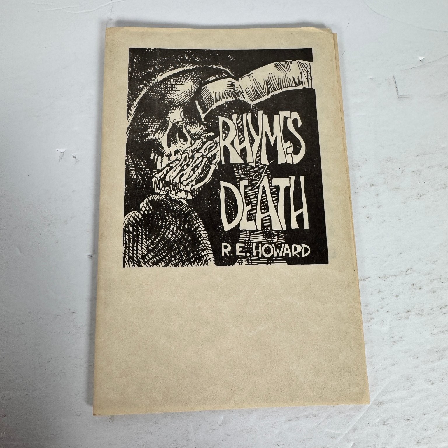 Robert E Howard 1975 Chapbooks Lot Rhymes of Death Grey God McHaney