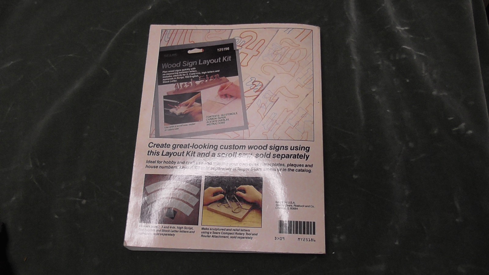 Sears Scroll Saw Handbook with Patterns By Patrick Spielman 925186 226pgs