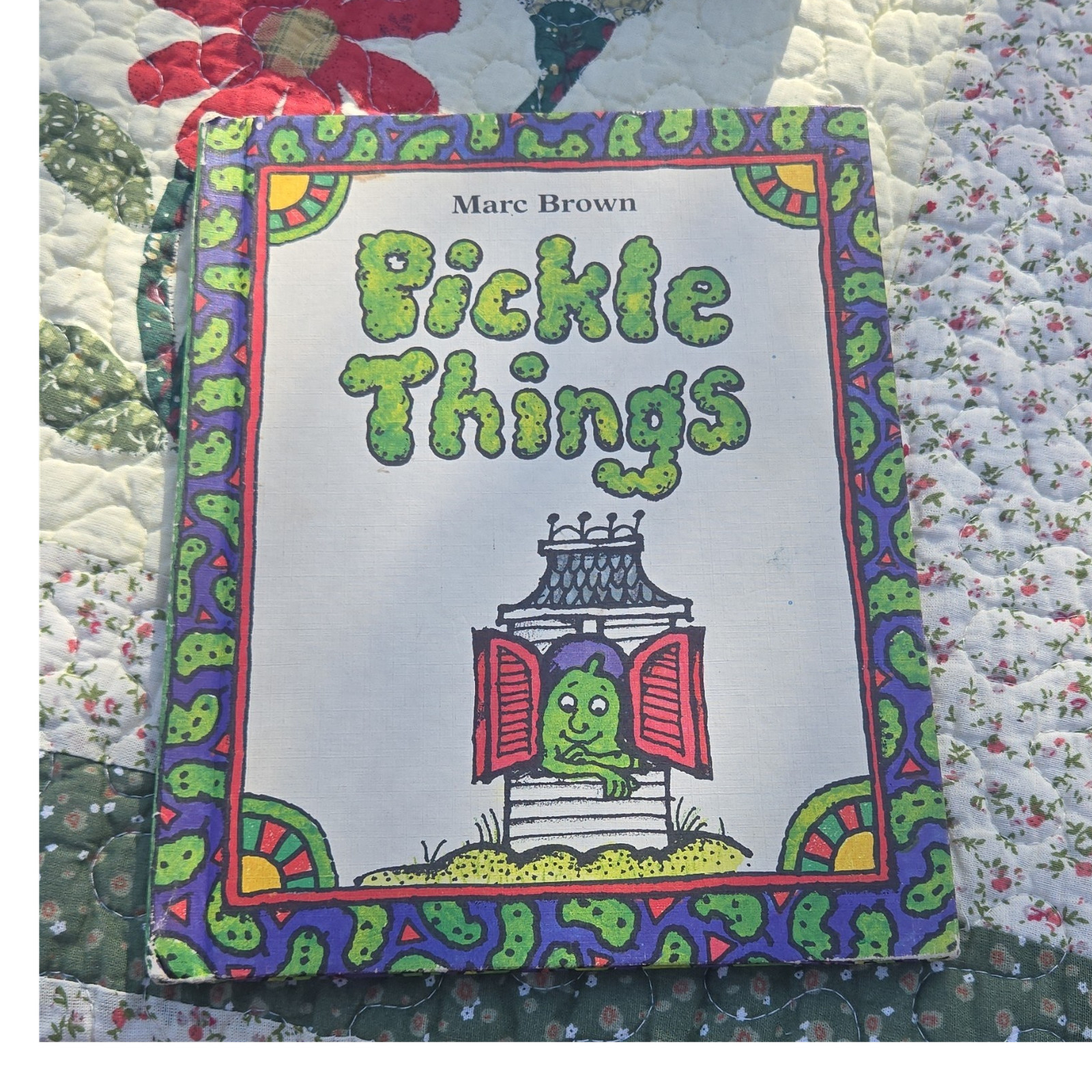 Pickle Things Marc Brown Parents Magazine Press Hardcover Read Aloud Illustrated