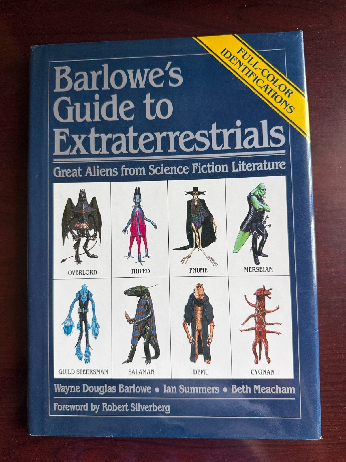 Barlowe’s Guide to Extraterrestrials Science Fiction Art HC 1987 Illustrated VG