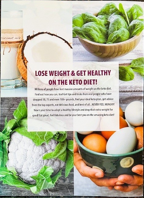 5 Keto Books: BIG BOOK, KETO DIET, BACON & BUTTER, 2 KETO BOOKS 95&127 Pages
