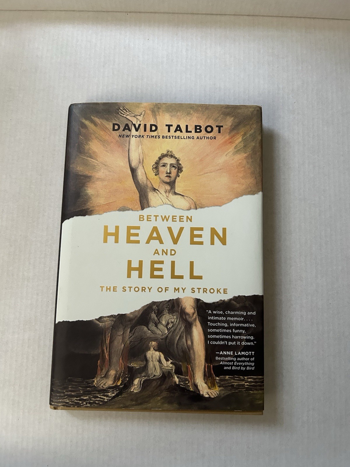 Between Heaven And Hell The Story Of My Stroke David Talbot Hardcover