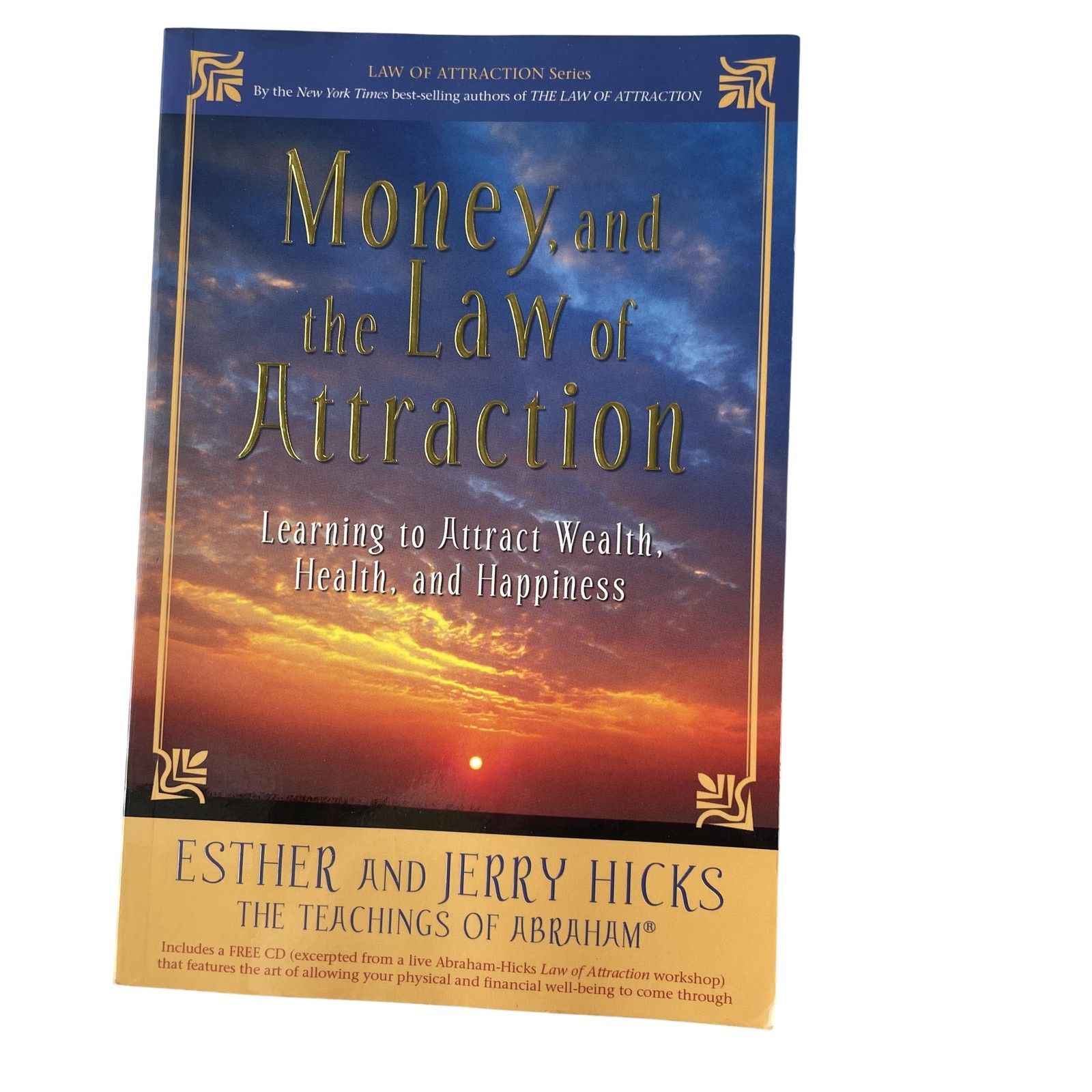 Money And The Law Of Attraction Esther & Jerry Hicks PB 2008 Hay House CD
