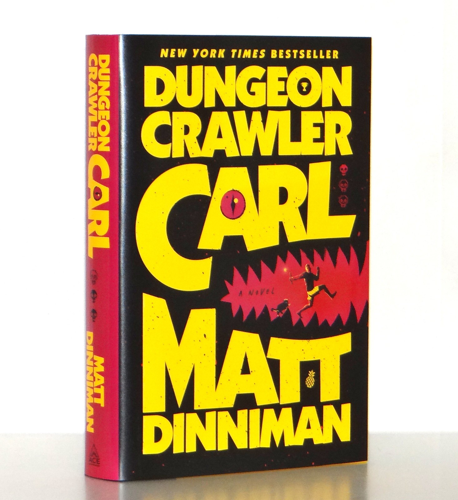 Matt Dinniman SIGNED Dungeon Crawler Carl Book 1 Hardcover Edition Later Print