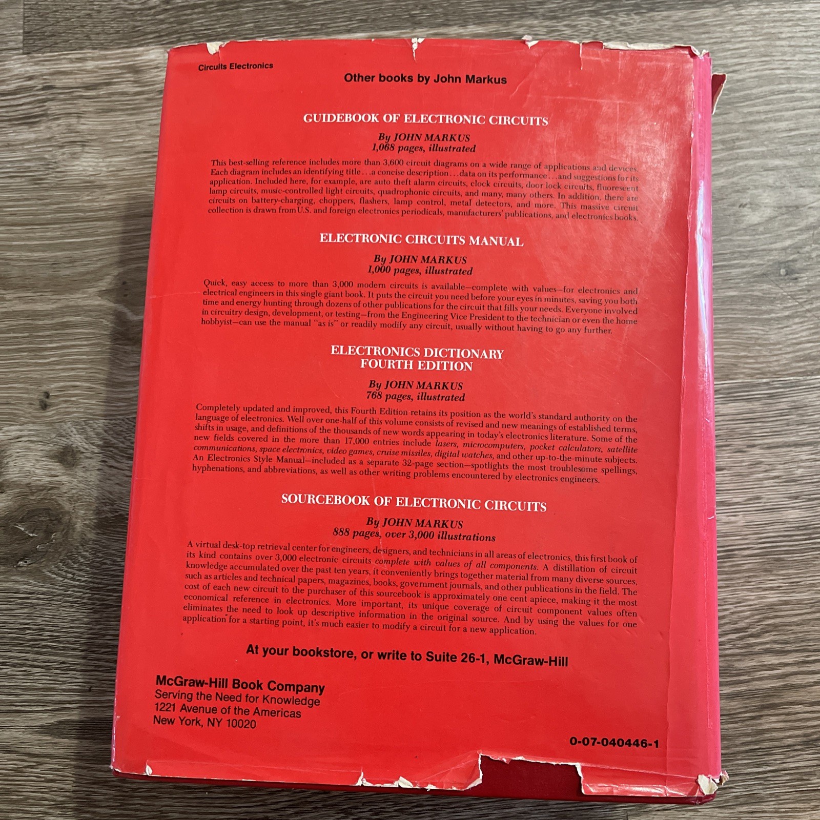 Modern Electronic Circuits Reference Manual John Markus 1980