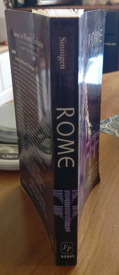 Rome: Edited by William B. Sinnigen (The Free Press 1965) Papperback