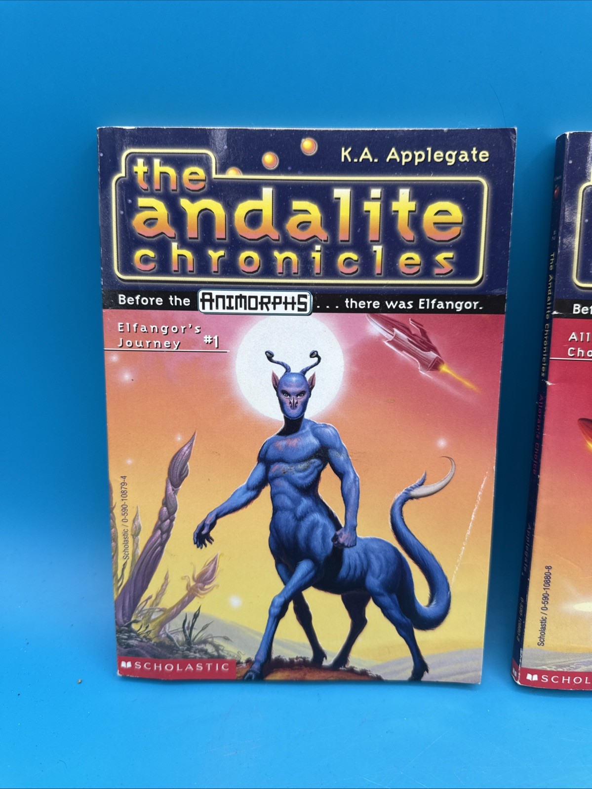 (ANIMORPHS, THE ANDALITE CHRONICLES, Trilogy ) By K A Applegate 1,2,3 Rare