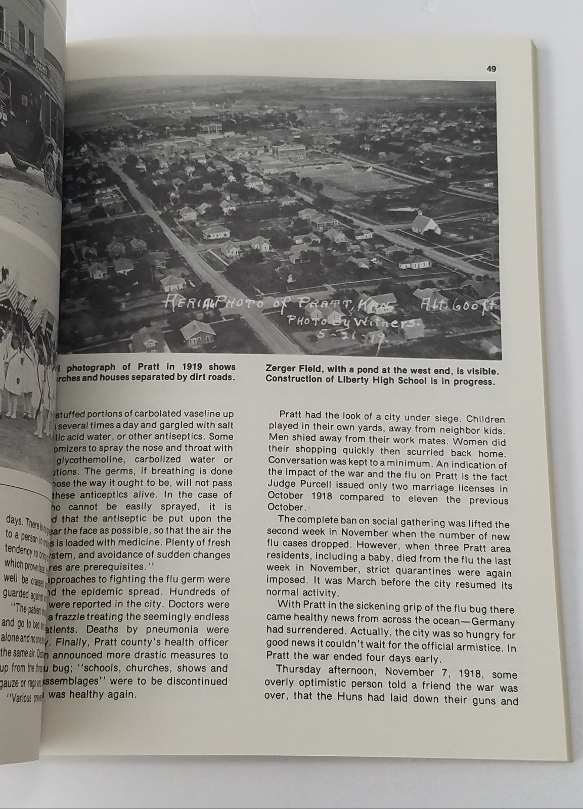 Pratt, Kansas A Centennial View 1884- 1984 Softcover 127 Pages