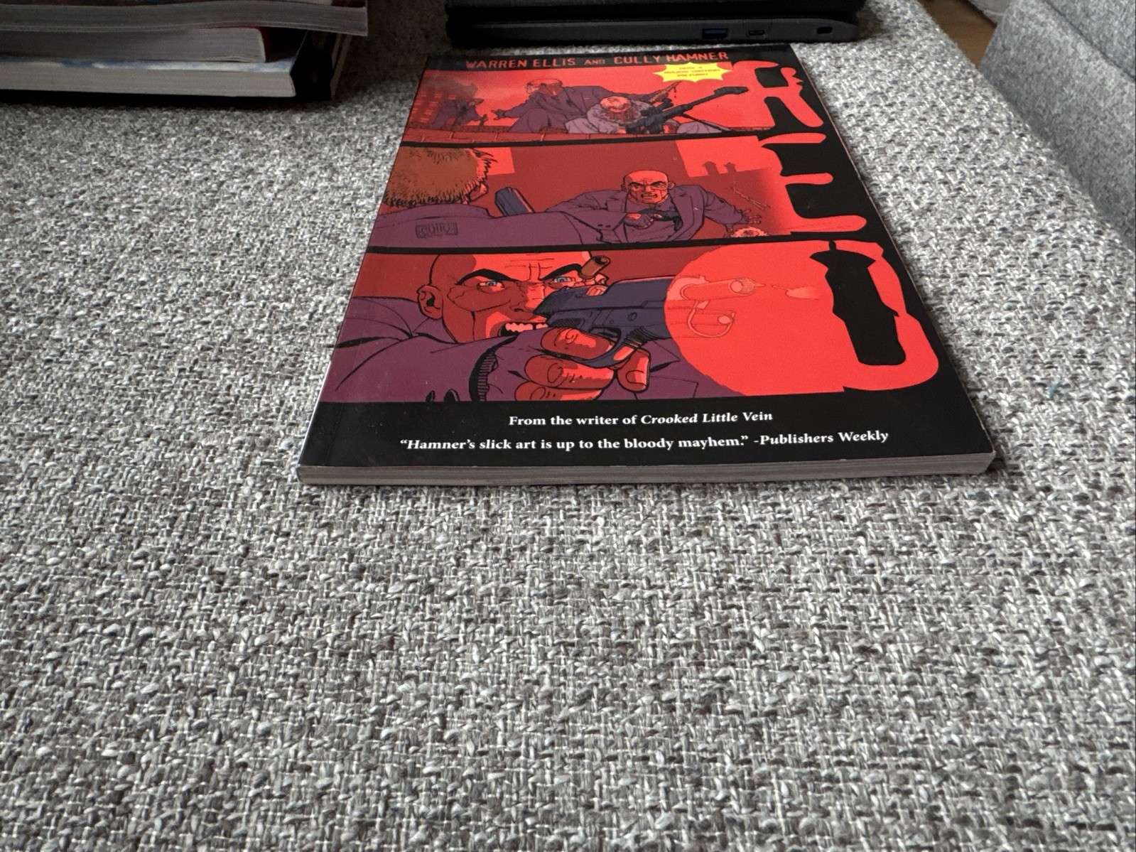 RED DC Comics WB by Warren Ellis & Curly Hammer (2009) Wildstorm Graphic Novel