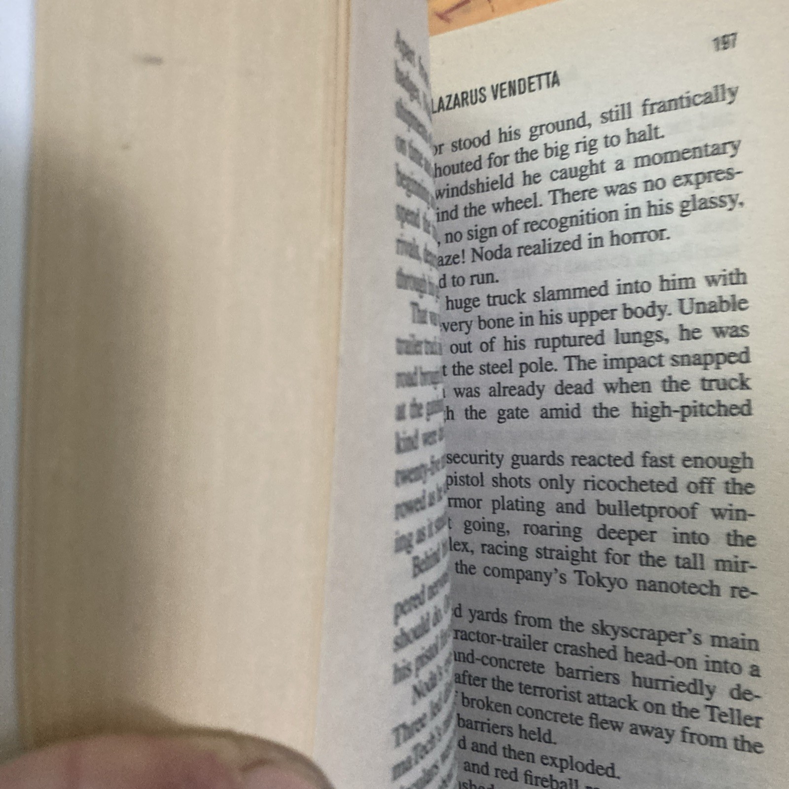 Lazarus Vendetta by Patrick Larkin and Robert Ludlum (2005, Mass Market)