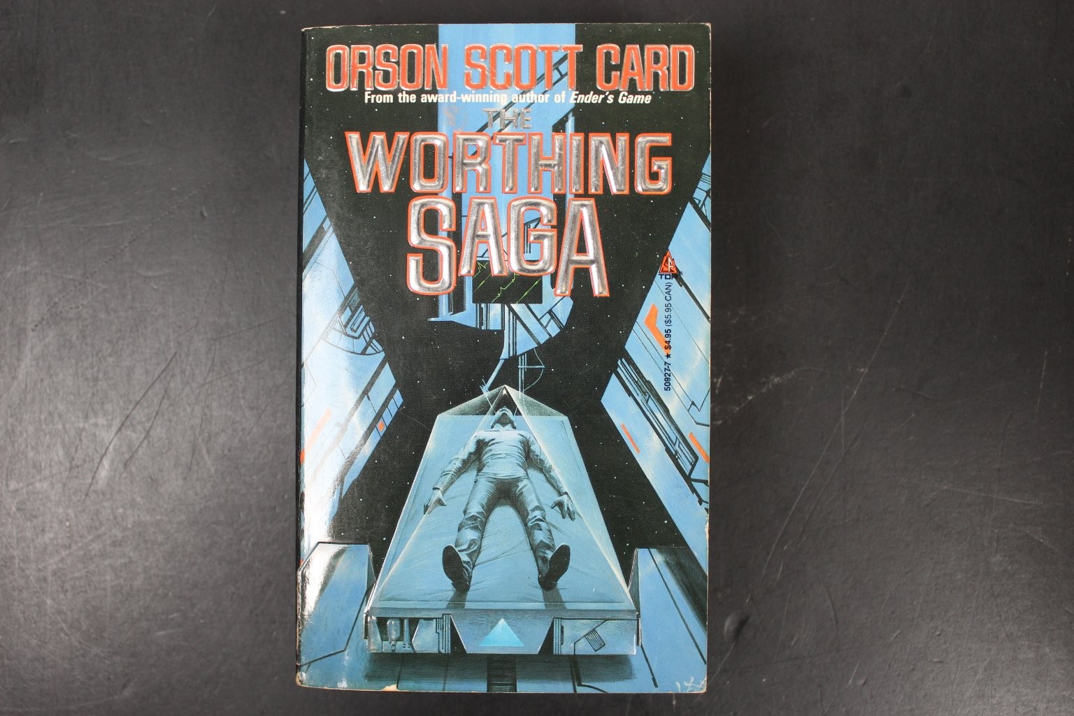 The Worthing Saga Orson Scott Card 1990 First Edition TOR Science Fiction VG PB