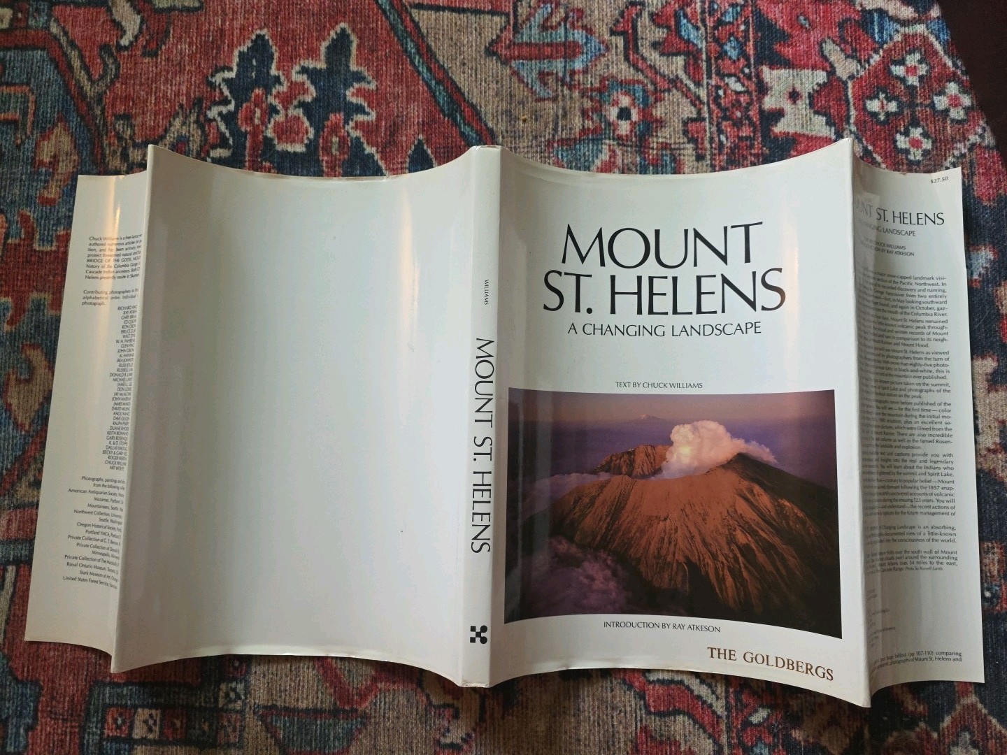 Mount St. Helens- A Changing Landscape/ Ray Atkinson- Chuck Williams/1980