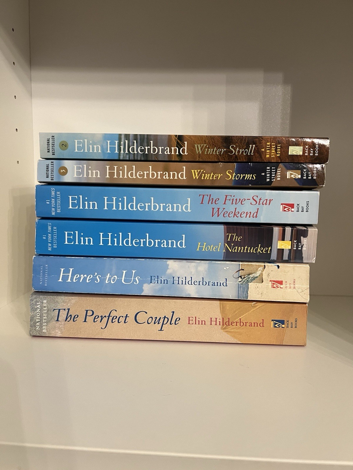 Lot of 6 Elin Hilderbrand Books 1 Hardback and 5 Paperback