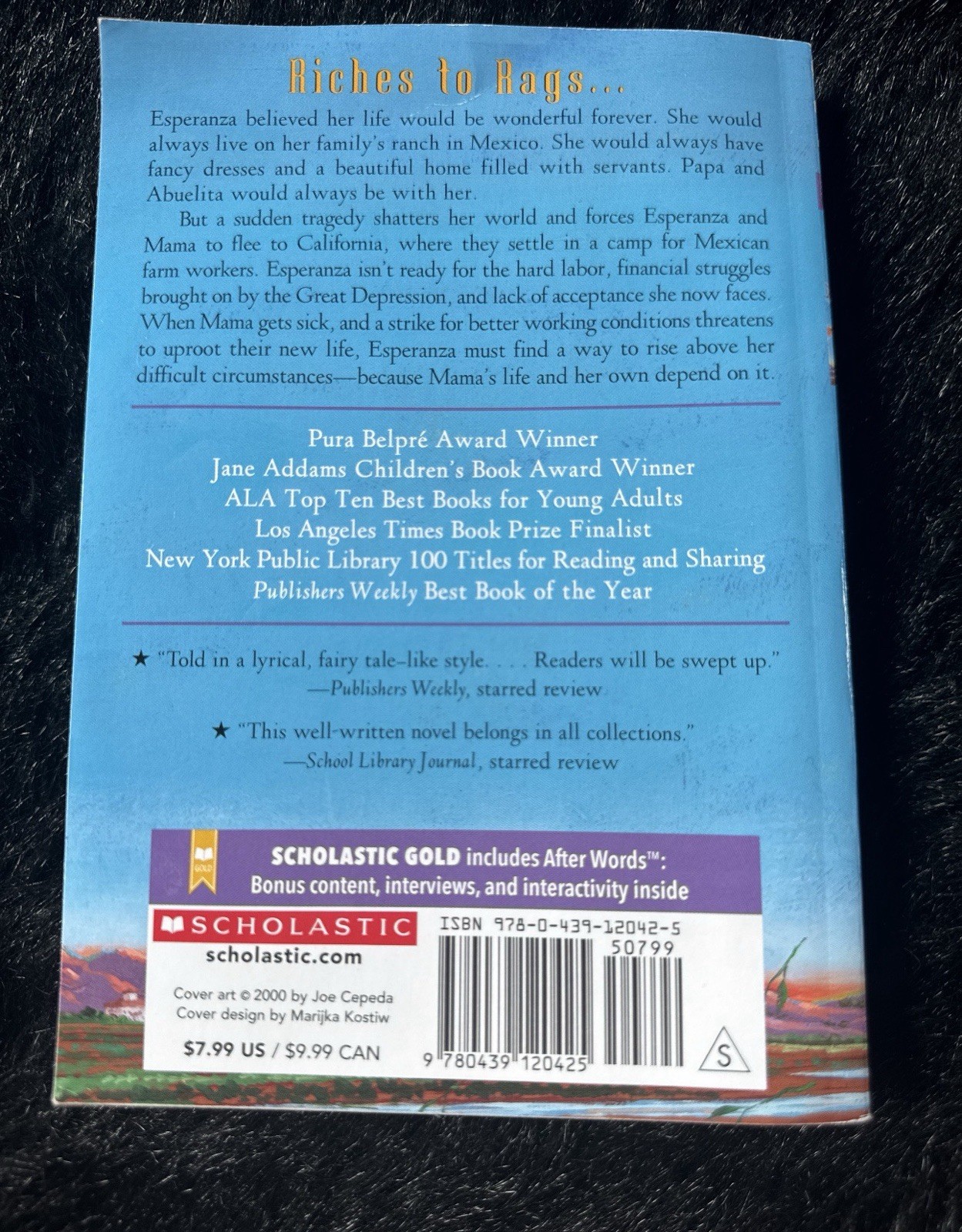 Esperanza Rising (Scholastic Gold) by Pam Muñoz Ryan (2002, Trade Paperback)