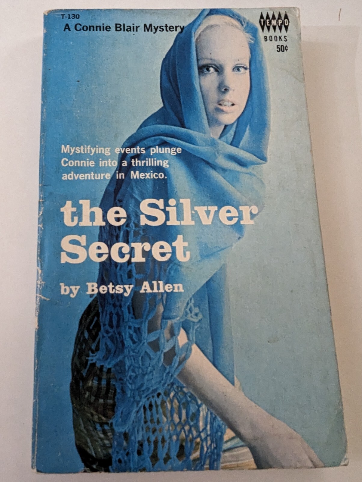 The Silver Secret A Connie Blair Mystery #11 by Betsy Allen Paperback RARE