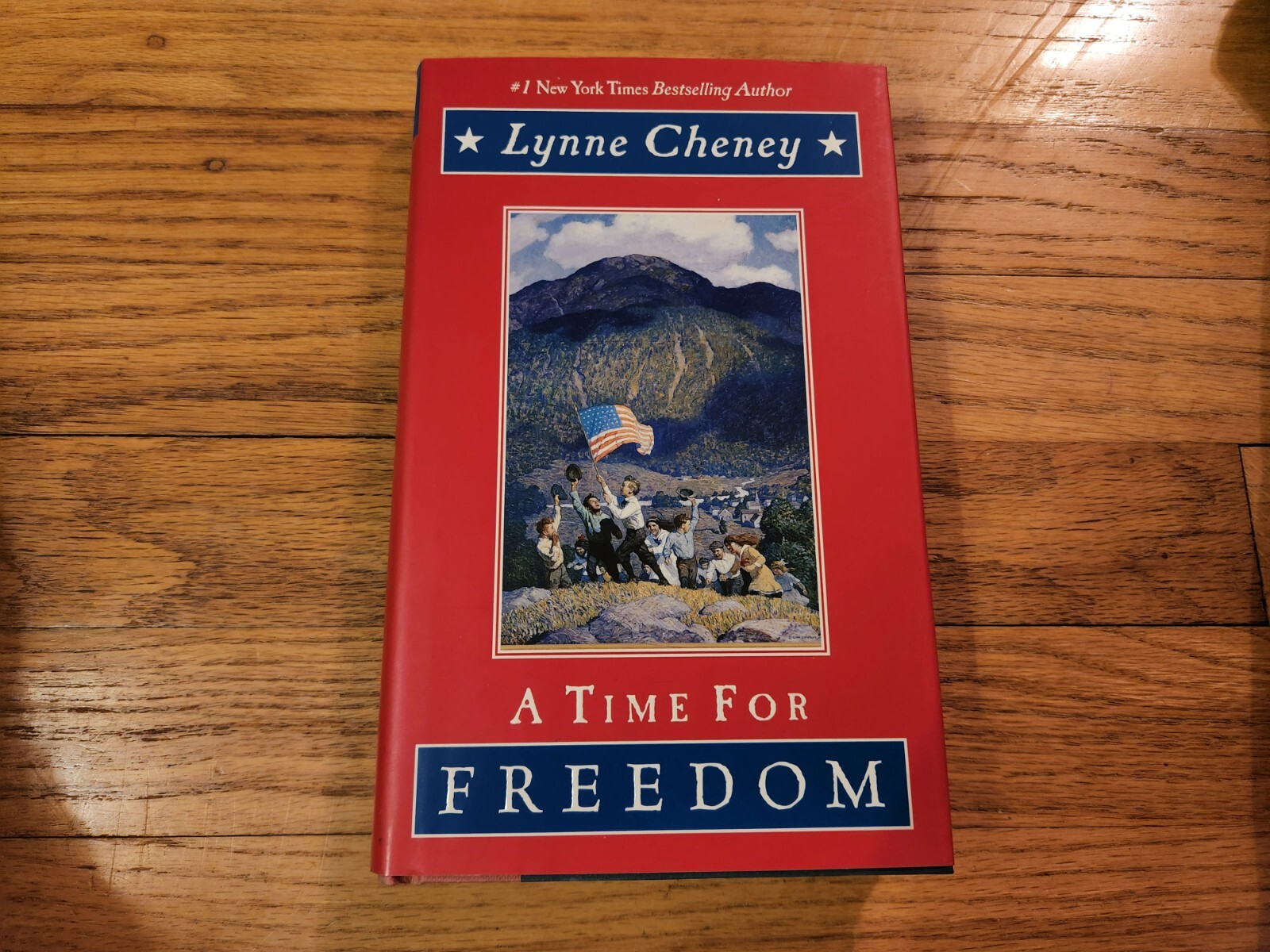Lynne Cheney SIGNED A Time For Freedom Dick Cheney Bush 2005 1st Ed. w/GOA
