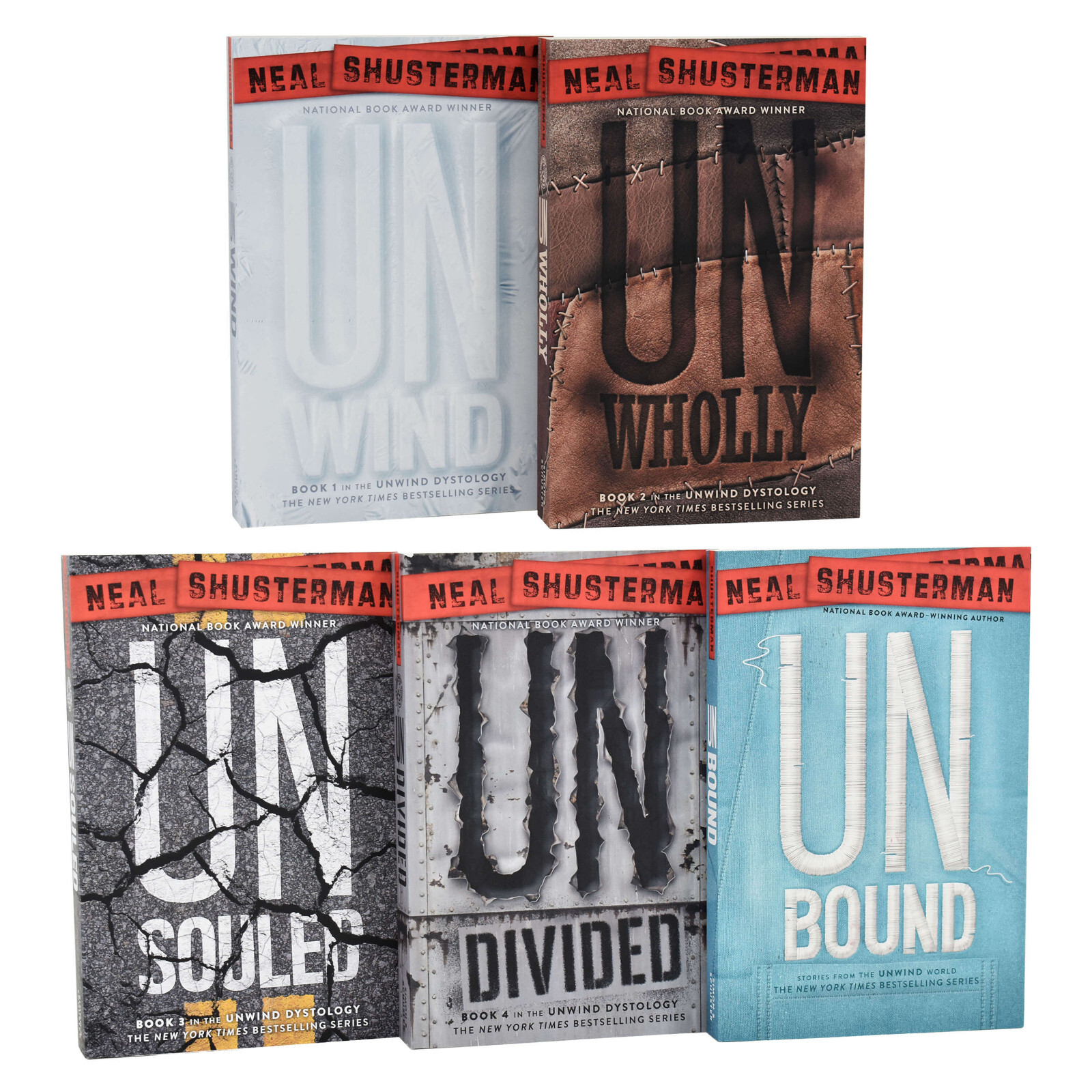 The Ultimate Unwind Dystology 5 Books Box Set – Ages 9-14 – By Neal Shusterman