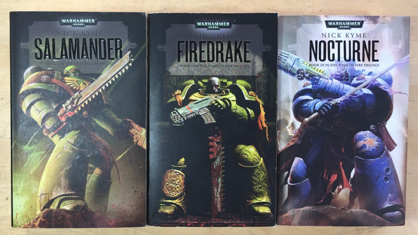 The Tome of Fire Trilogy by Nick Kyme – Mass Market Paperbacks, Good, Warhammer