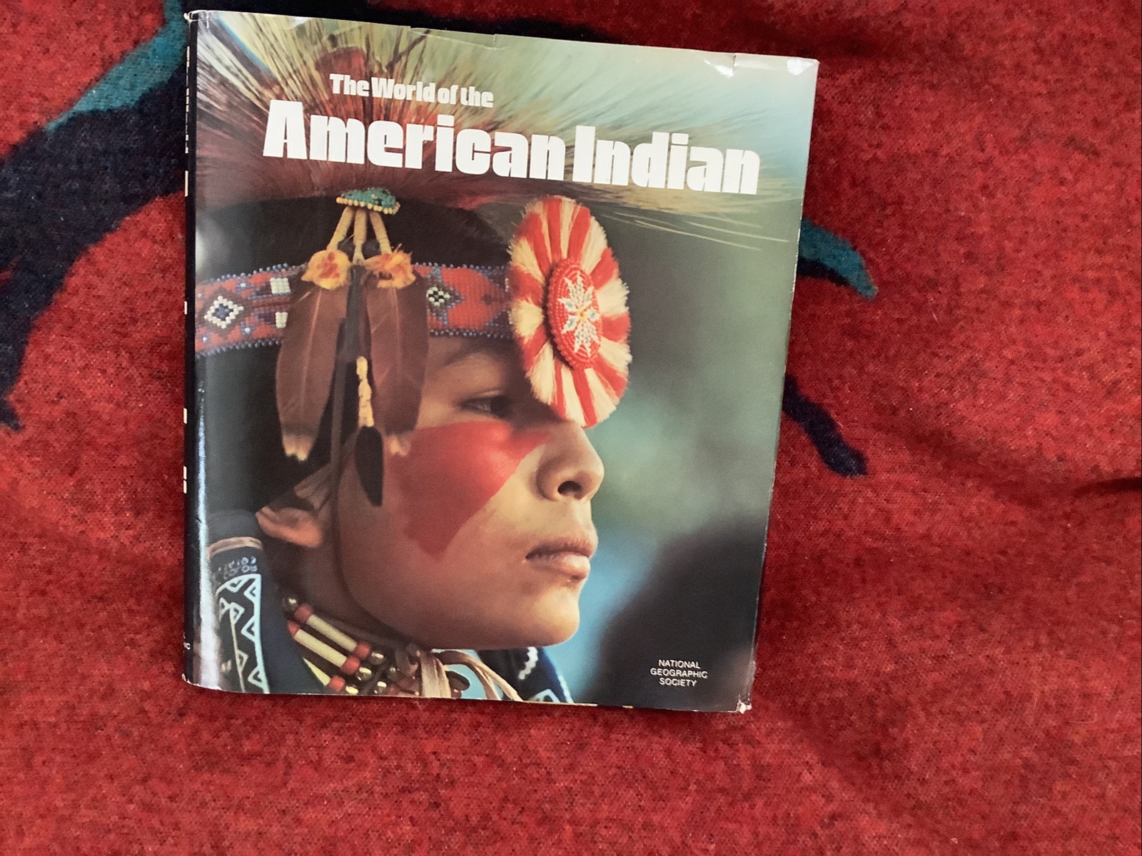 “The World Of The American Indian “ By National Geography Society Book EUC