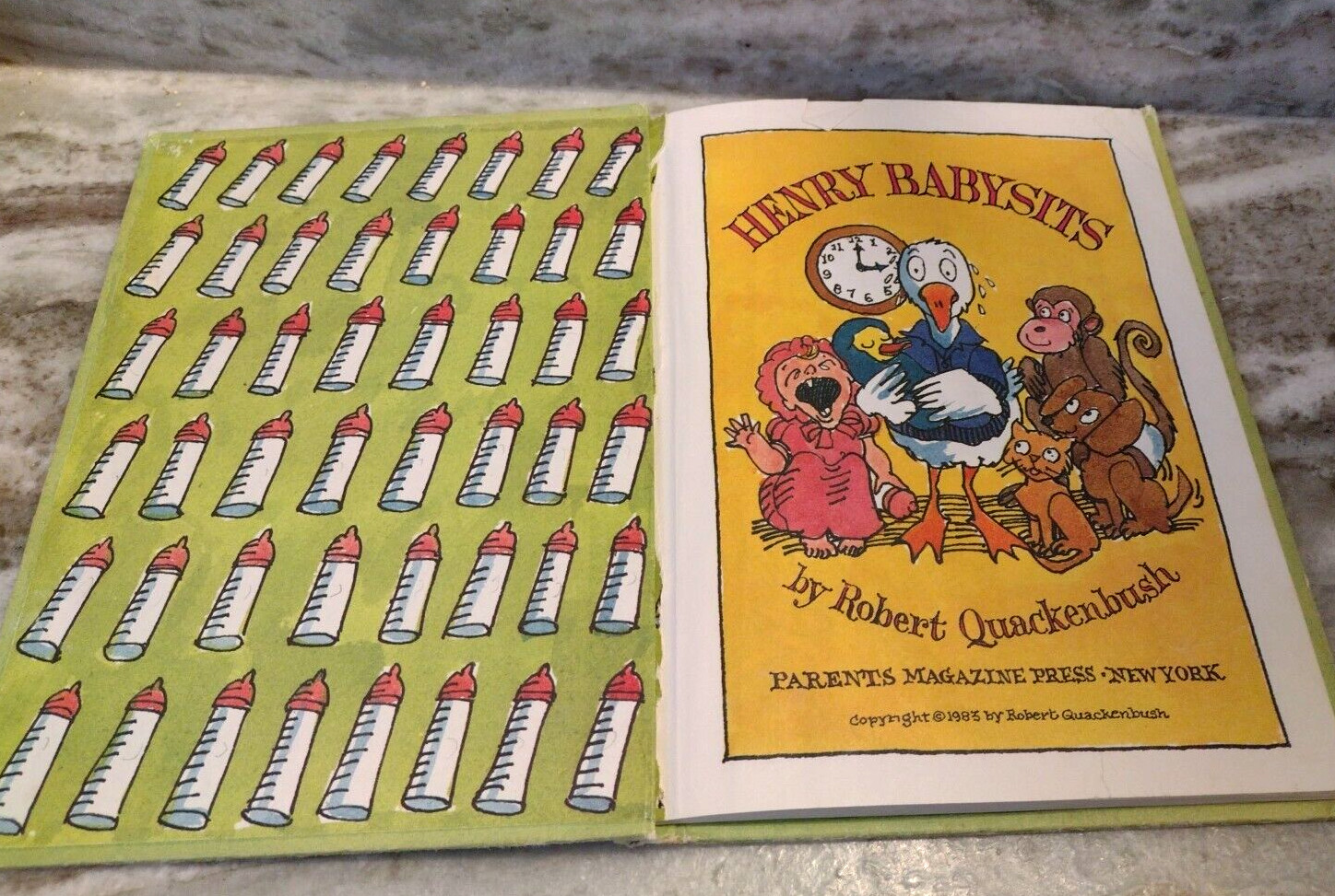 Henry Babysits by Robert Quackenbush