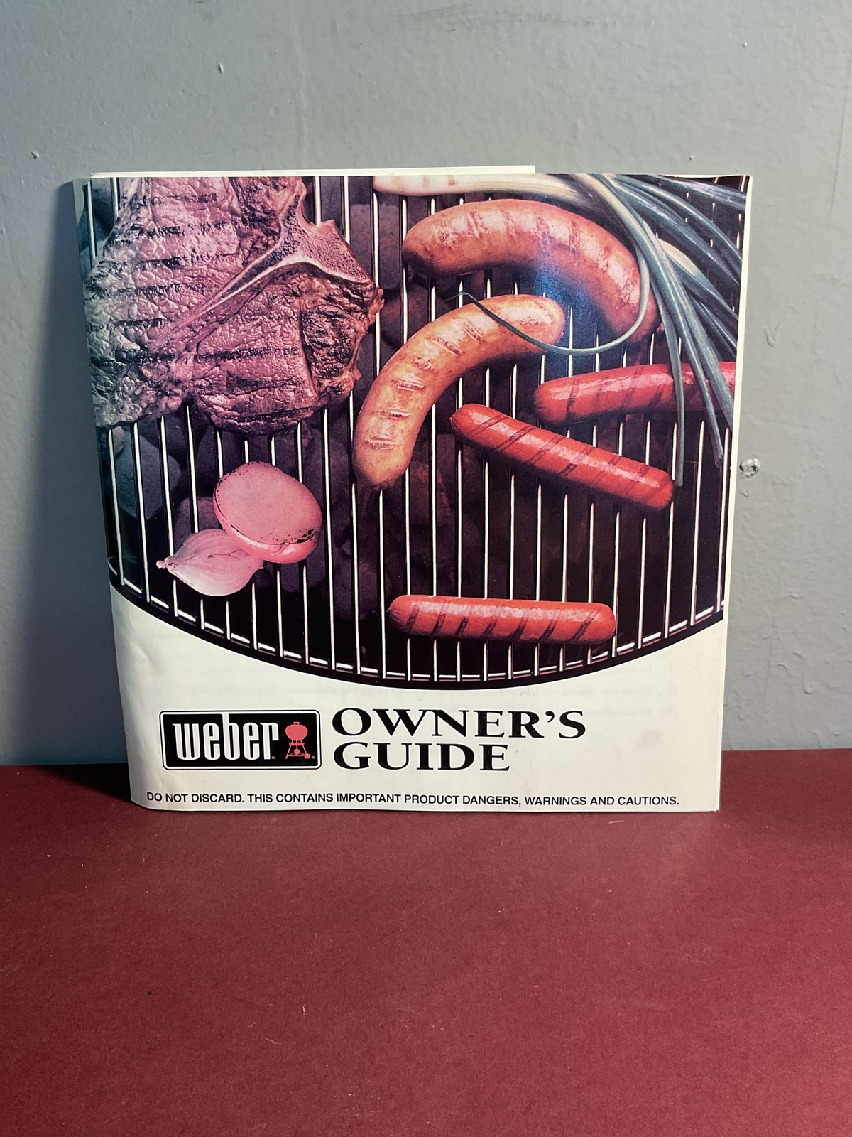 Weber Owner’s Guide Manual BBQ Grill Cooking Recipes Safety 2002 Kettle