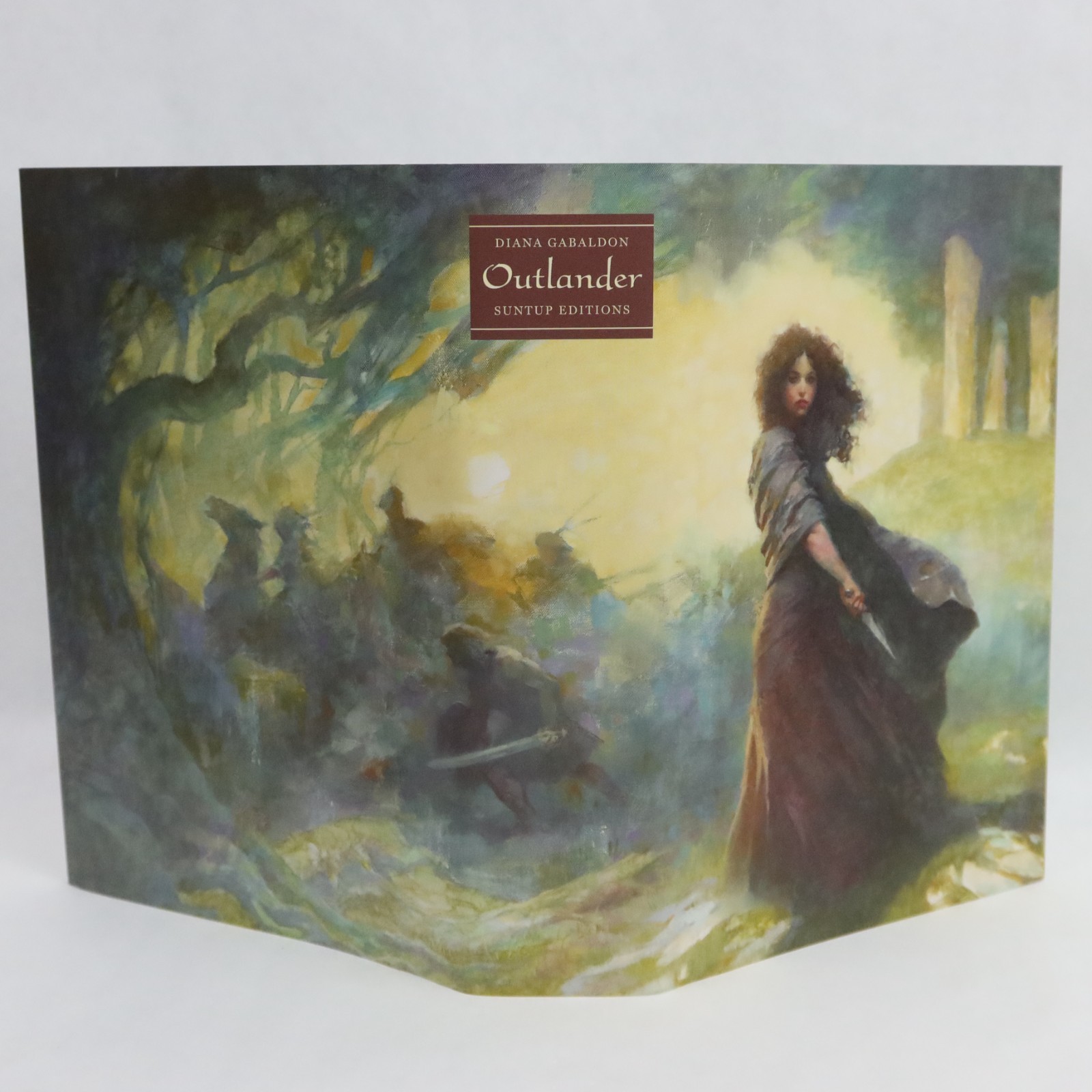 Outlander Diana Gabaldon Classic Edition SIGNED x2 Charles Young Walls Suntup