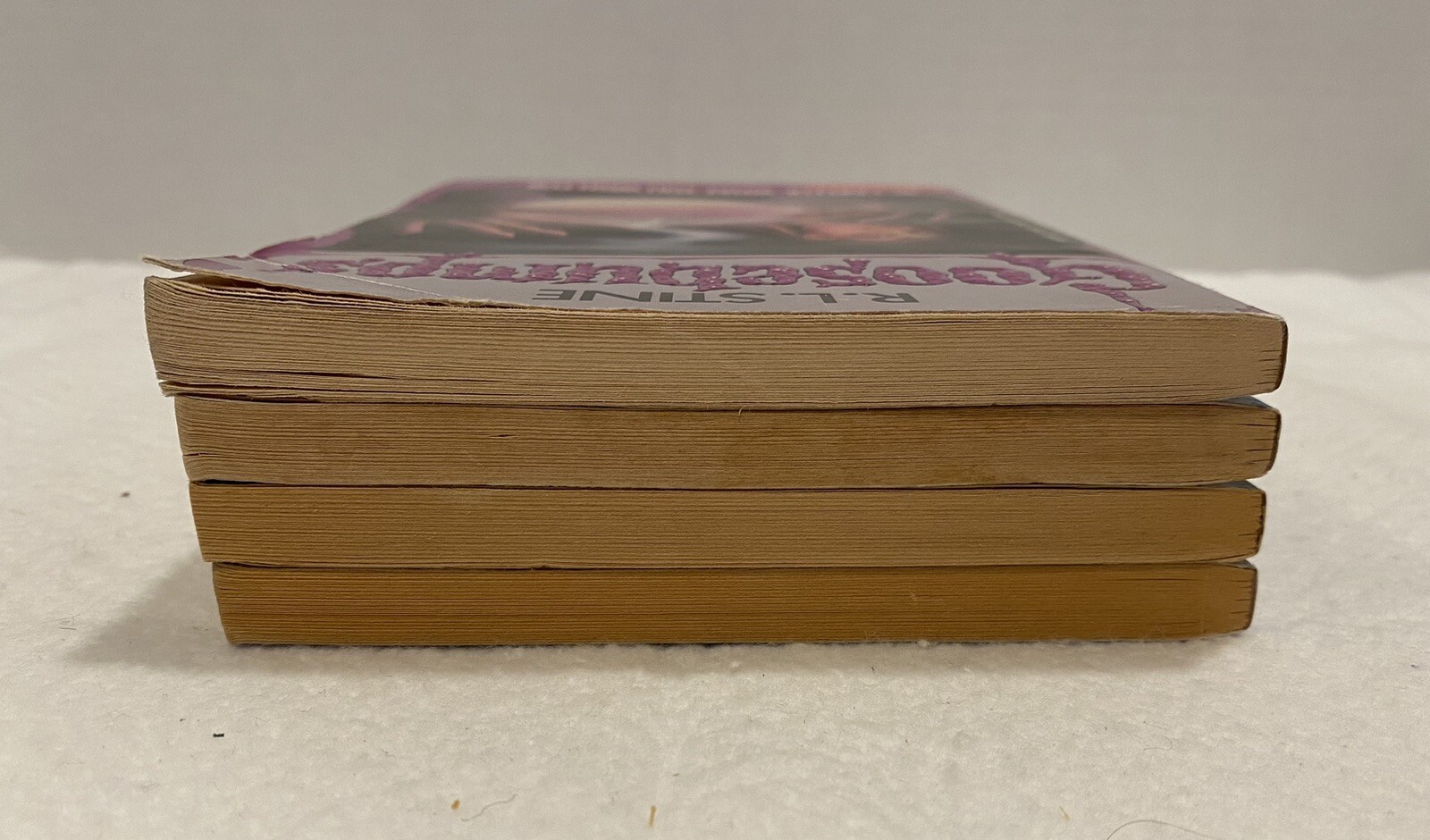 Vintage 1990s Goosebumps Box Set #9-12, R.L. Stine, Haunted Mask, 9, 10, 11, 12