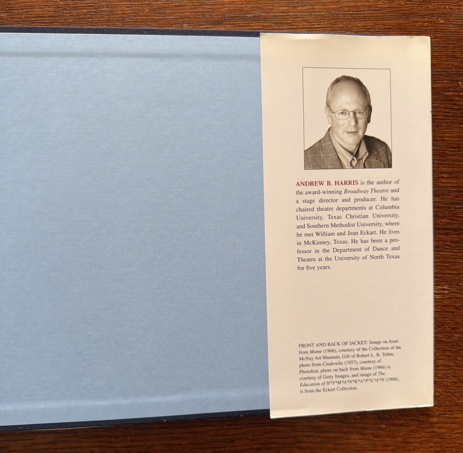 Performing Set : Broadway Designs William & Jean Eckart by Andrew Harris SIGNED!