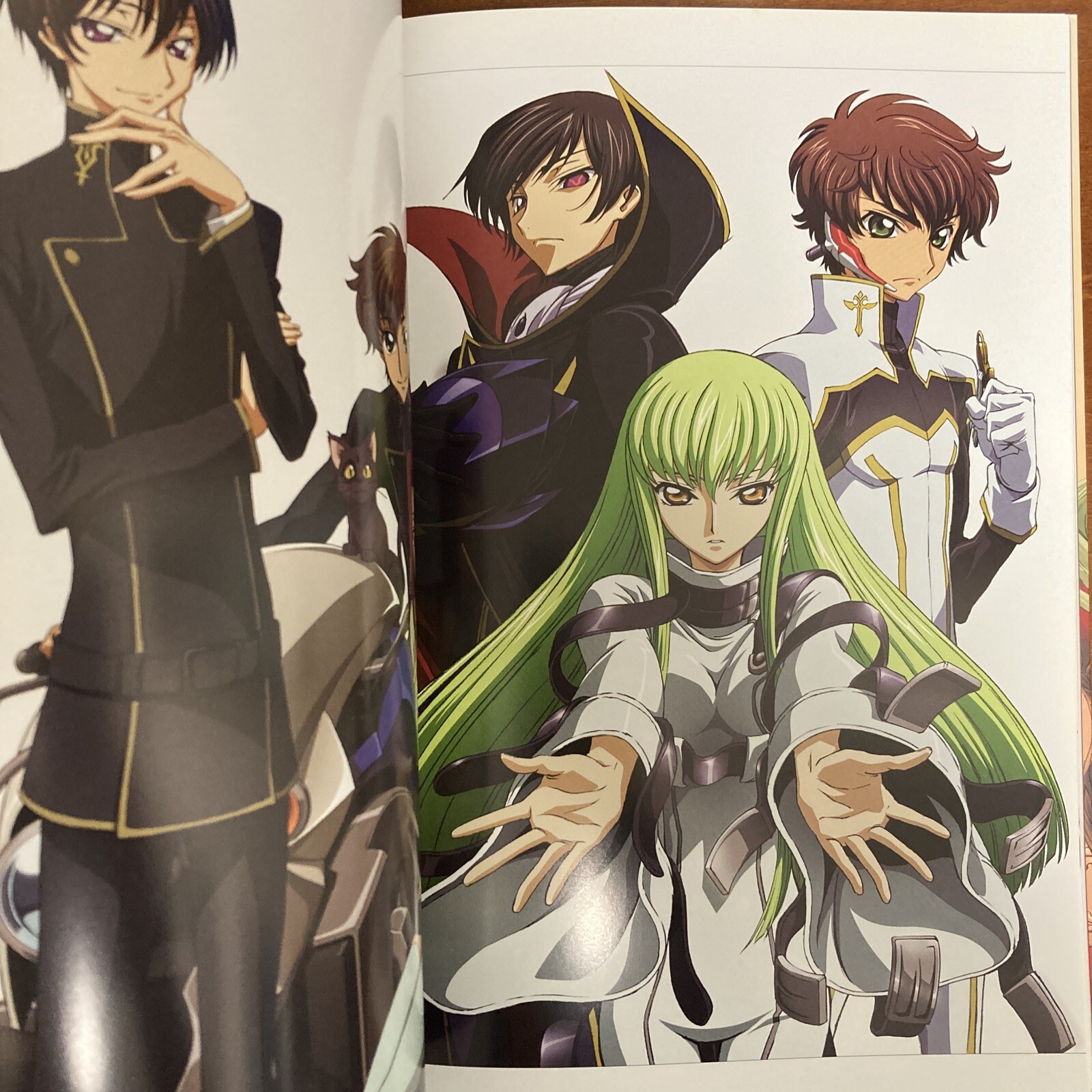 Code Geass Lelouch of the Rebellion illustrations Rebels Art Book
