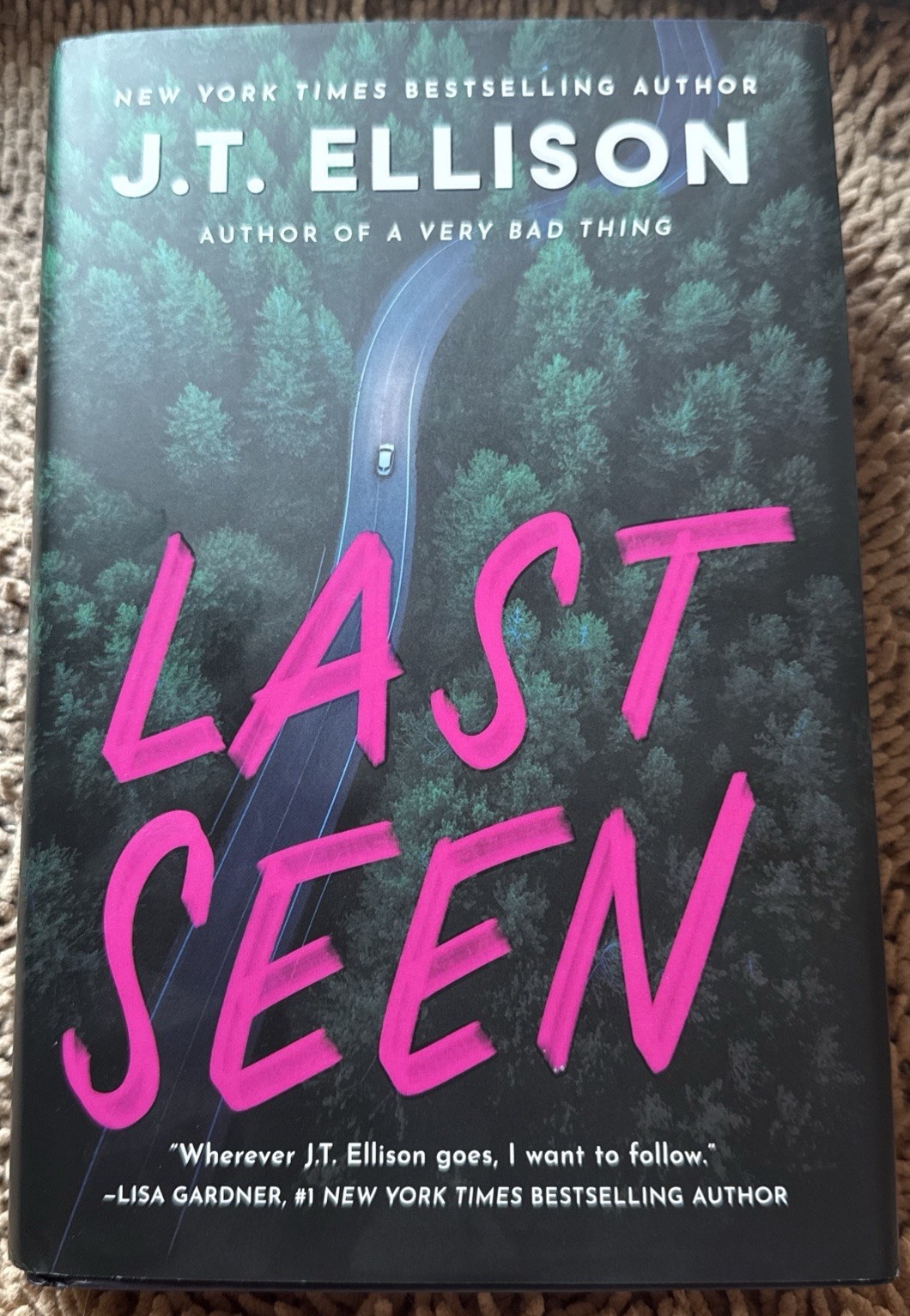 Last Seen, by Ellison, J. T., NEW