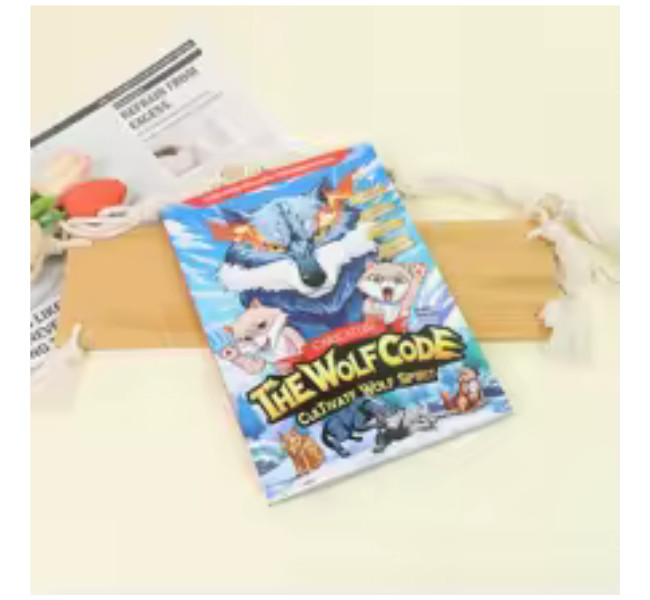The Wolf Code Cultivate Wolf Spirit Growth Mindset Children’s Book English