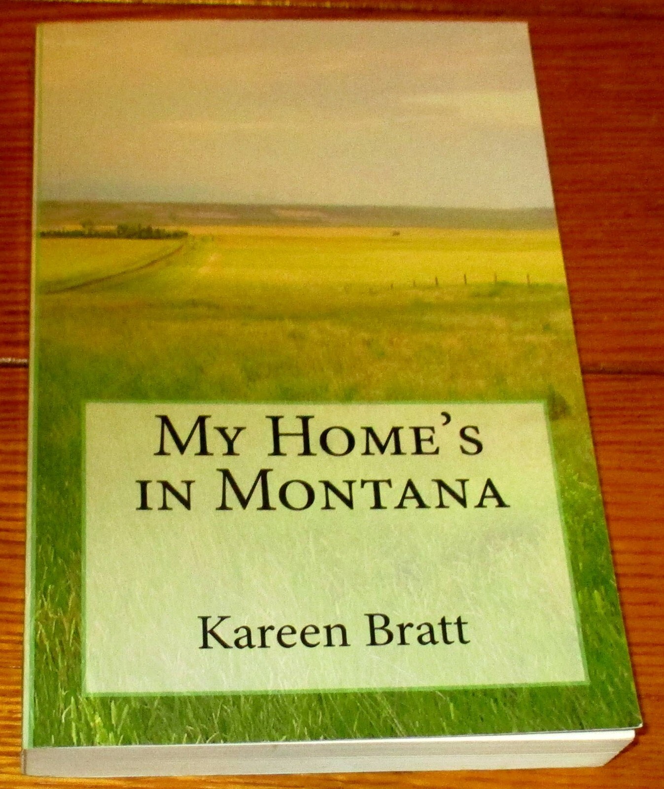 2011 My Home’s in Montana by Kareen Bratt SIGNED Softcover Book 286 Pages