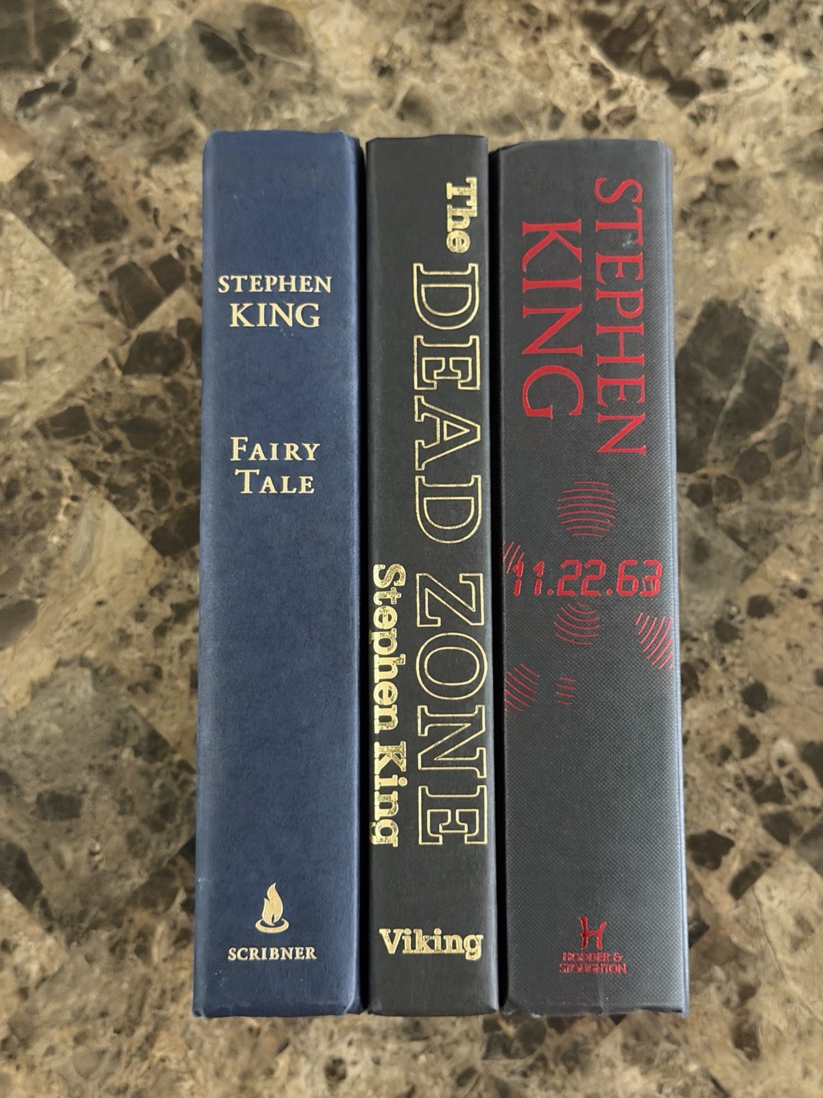 Stephen King 11-22-63 The Dead Zone Fairy Tale Hardcover Books