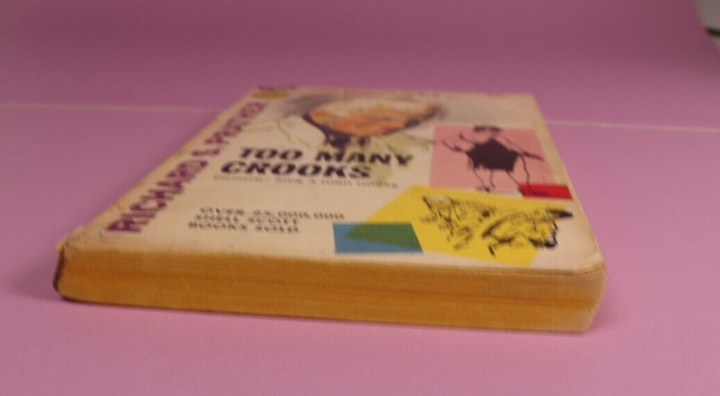 Too Many Crooks by Richard S. Prather 1963 Vintage Gold Medal Paperback k1282