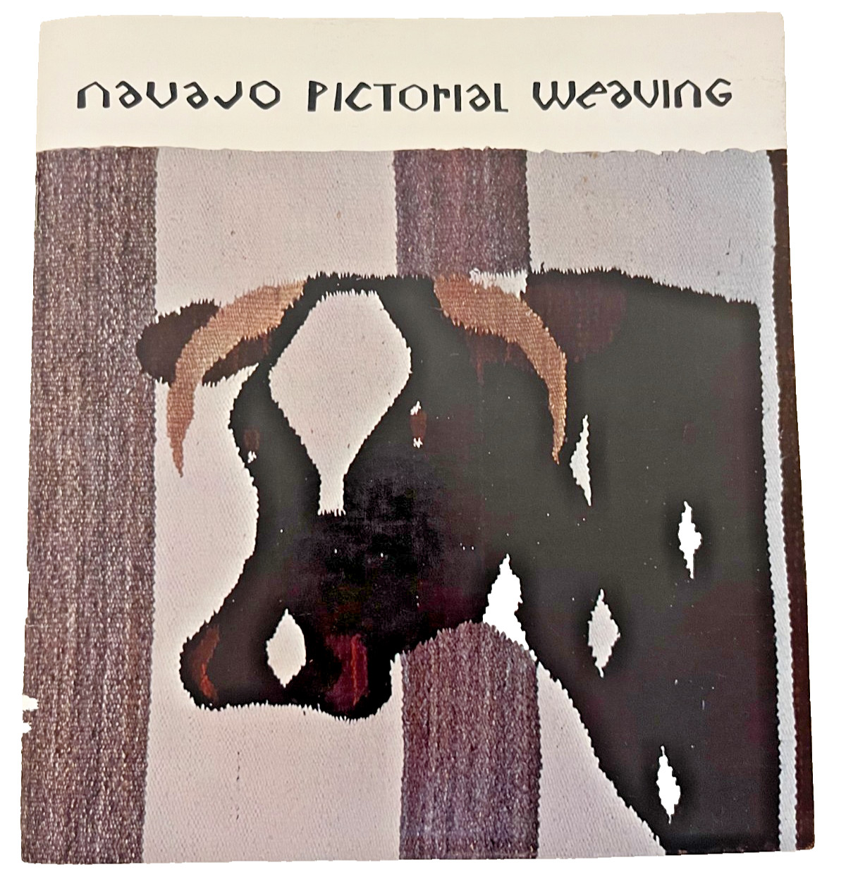 Navajo Pictorial Weaving by Charlene Cerny Museum of New Mexico Vintage 1975