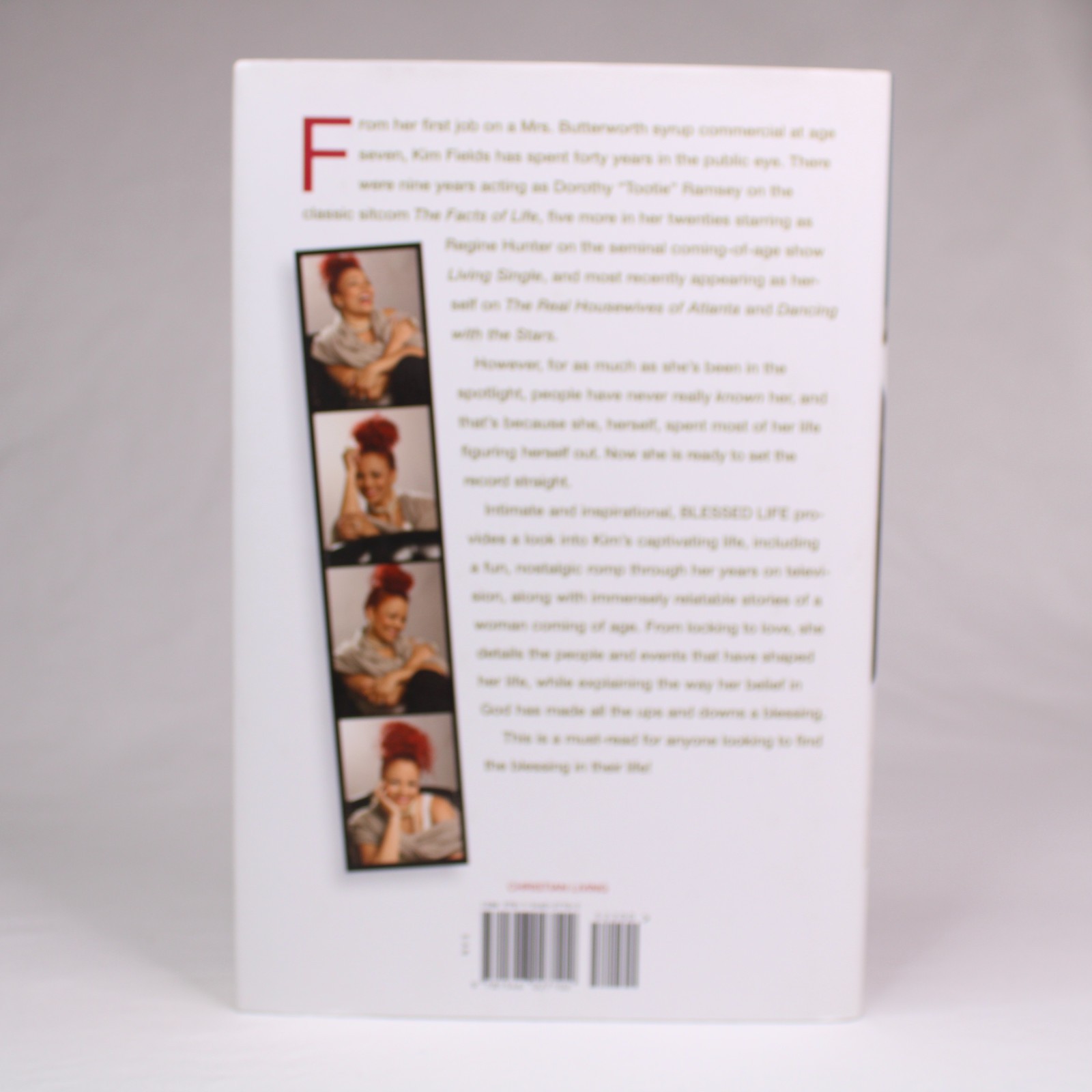 SIGNED Blessed Life by Kim Fields HARDCOVER Book DJ 2017 1st Edition Copy