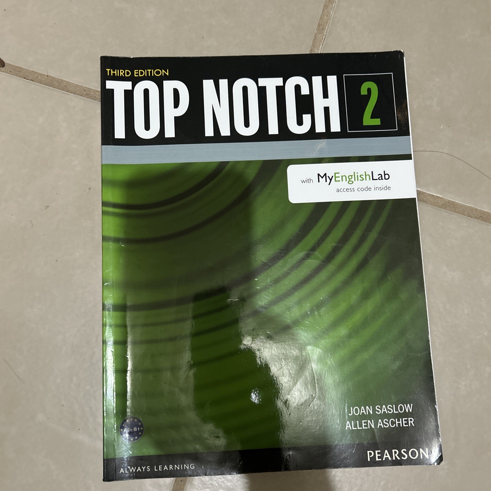 TOP NOTCH 2 STUDENT BOOK WITH MYENGLISHLAB (3RD EDITION) By Allen Ascher & Joan