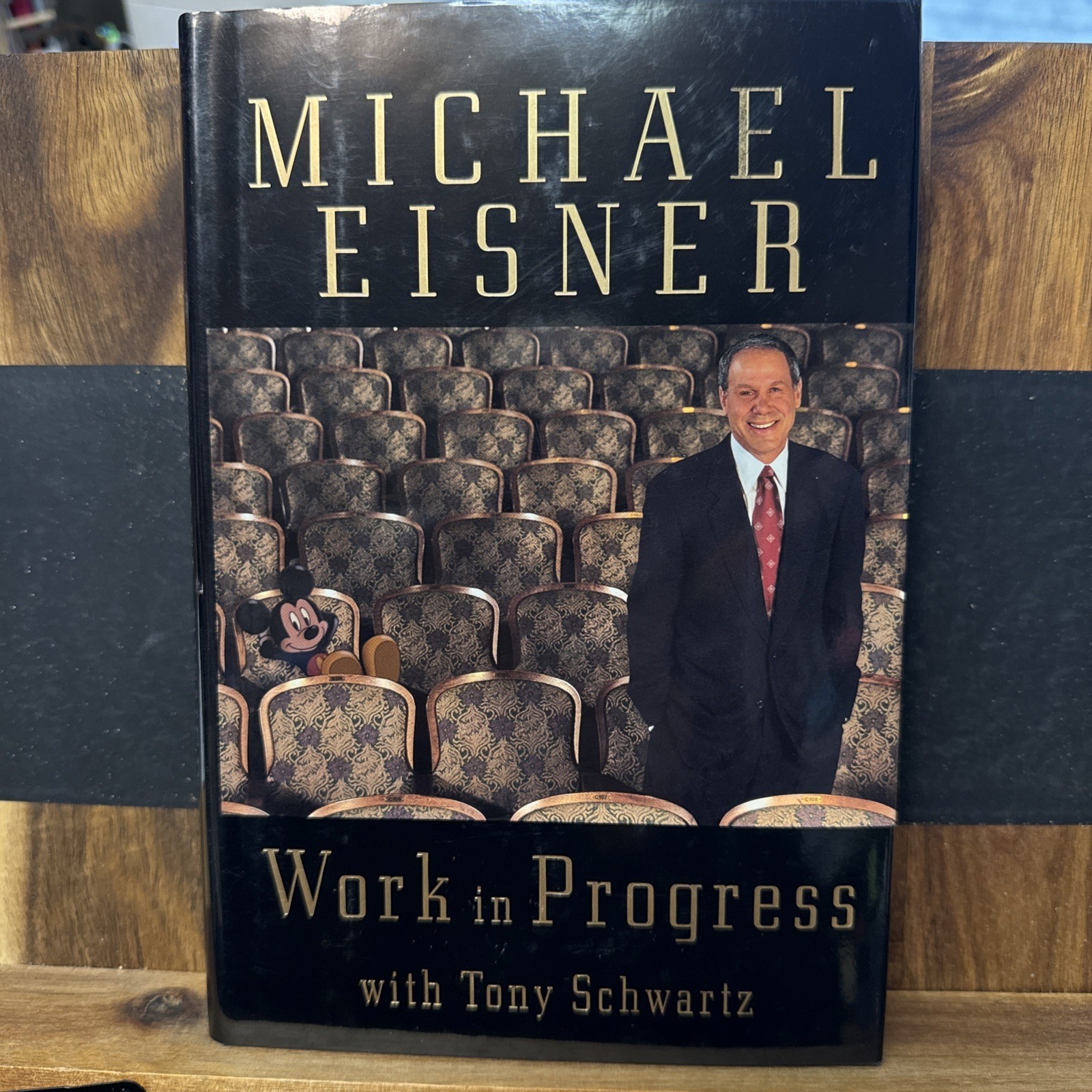 Work in Progress by Michael Eisner – HC/DJ 1998 – 1st Edition Random House *LN*