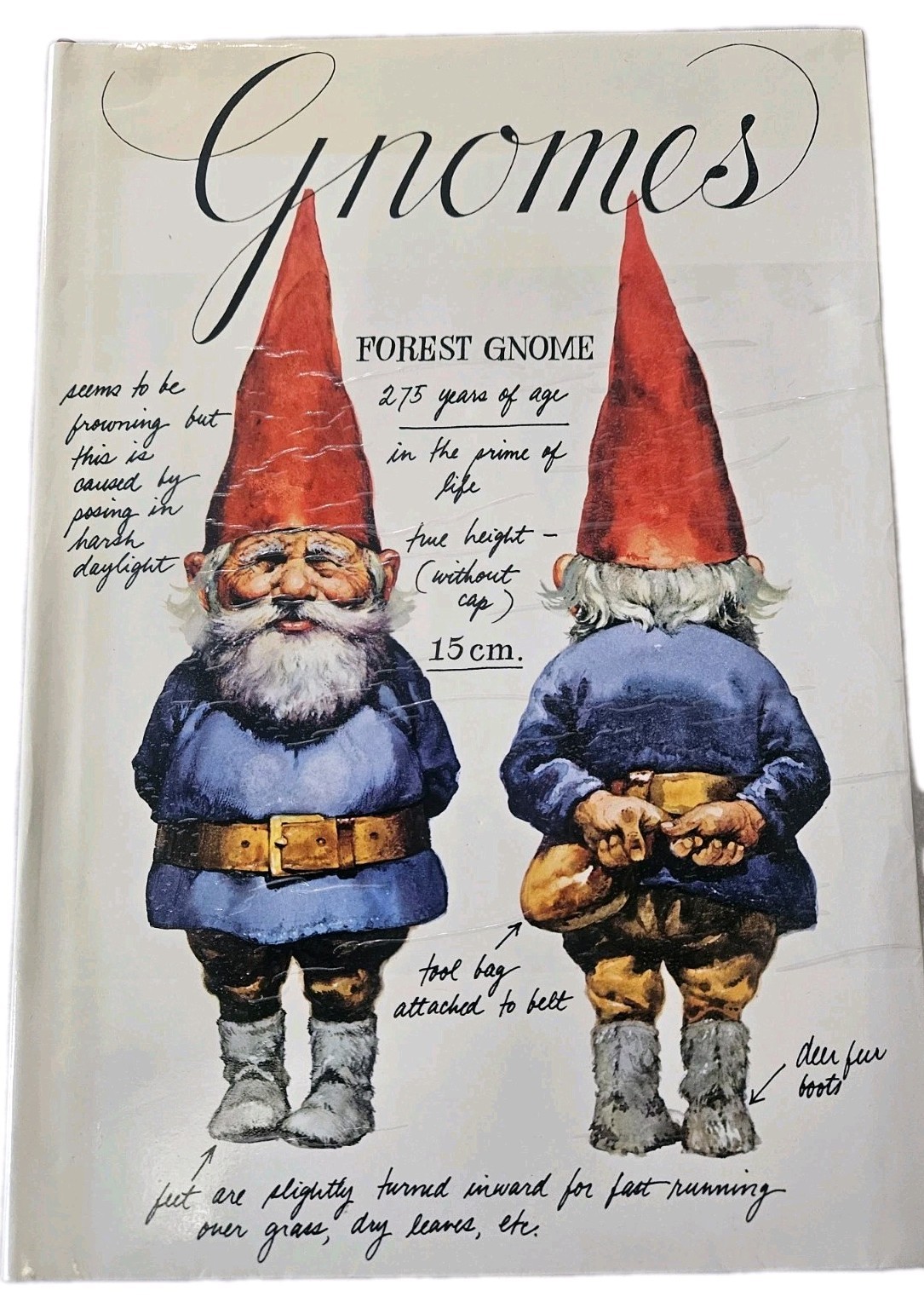 Gnomes Wil Huygen Rien Poortvliet 1977 First Edition Dual Signed Hardcover