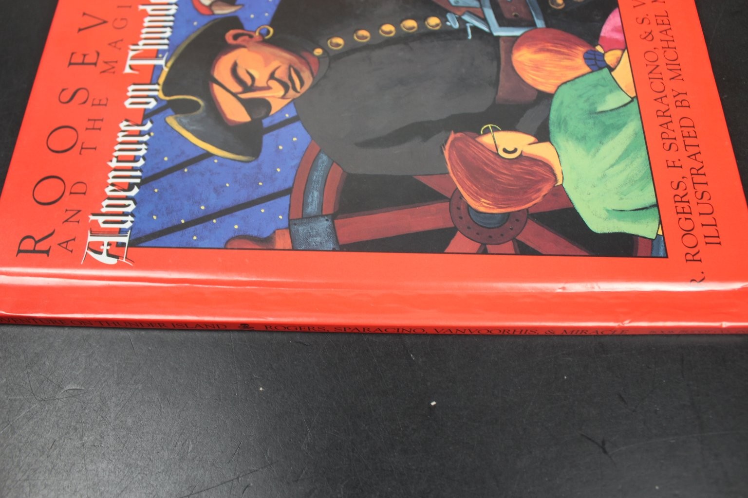 Roosevelt Magic Box Adventure on Thunder Island R. Rogers 1995 Illustrated VG