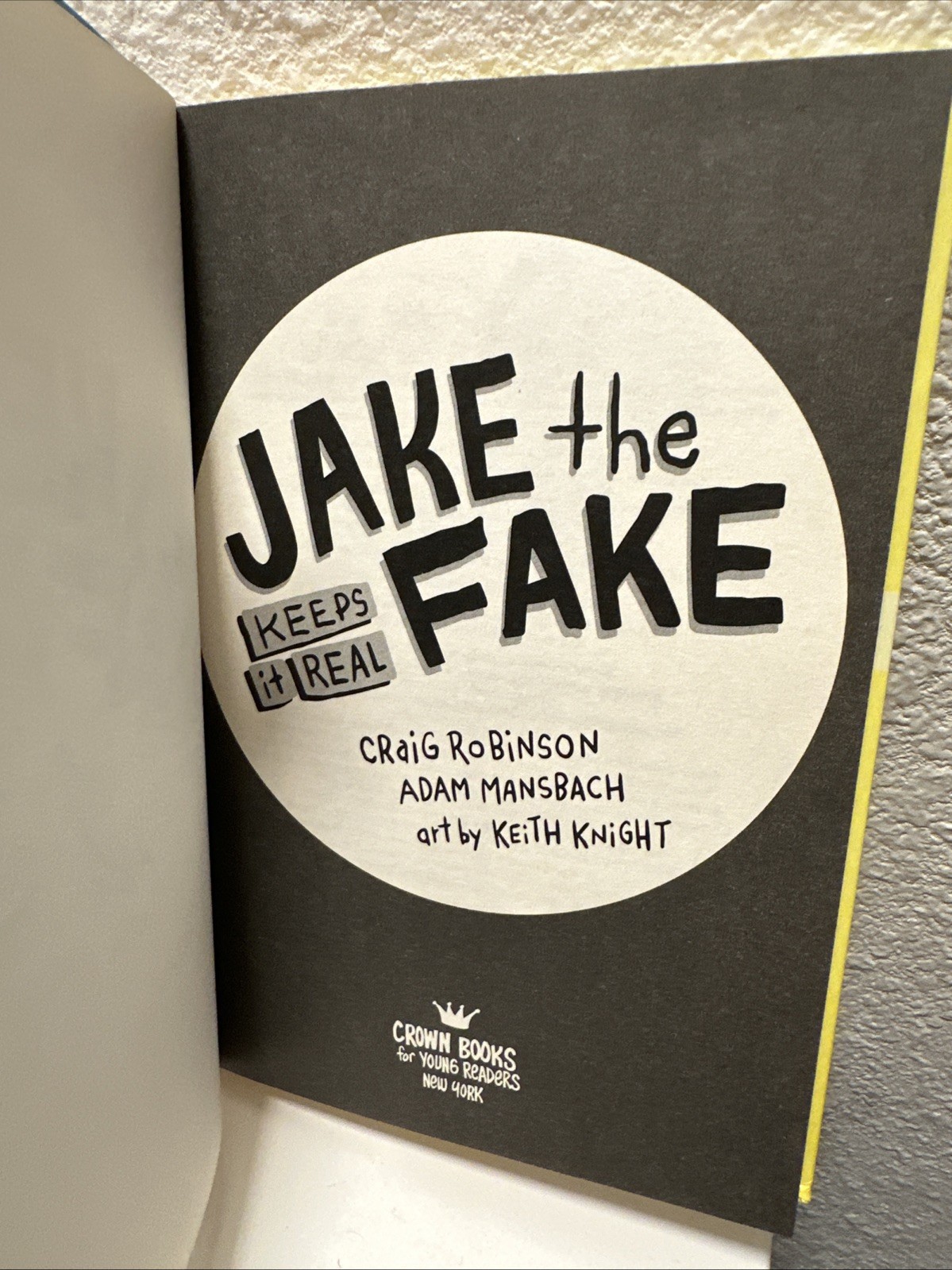 Jake the Fake Keeps It Real by Adam Mansbach and Craig Robinson (2017,…
